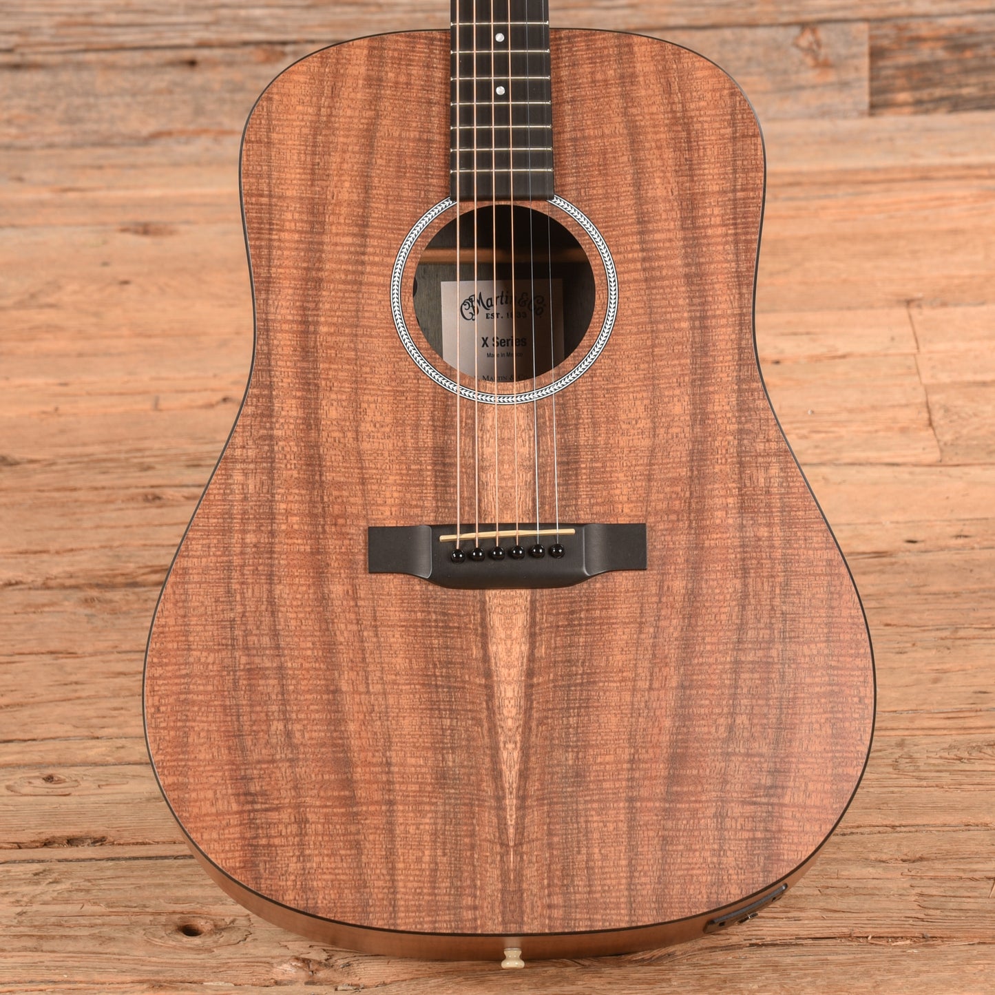 Martin X-Series D-X1E Koa Natural Acoustic Guitars / Dreadnought