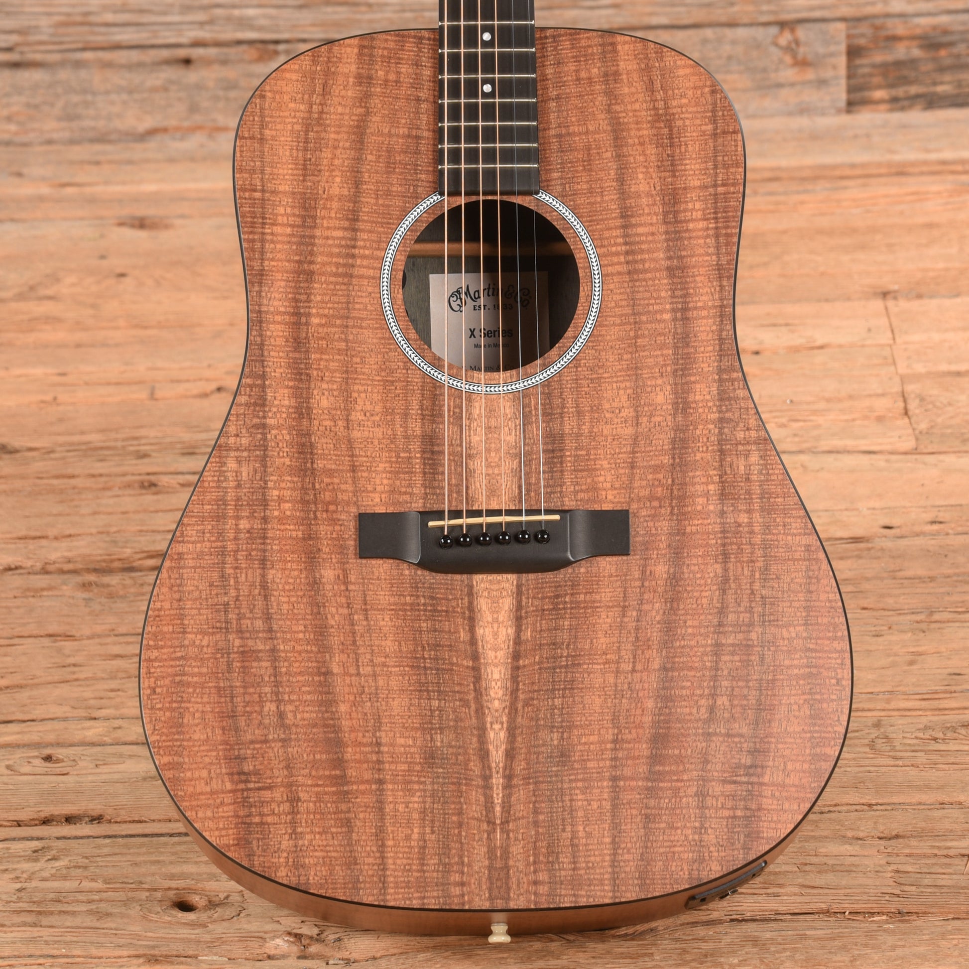 Martin X-Series D-X1E Koa Natural Acoustic Guitars / Dreadnought