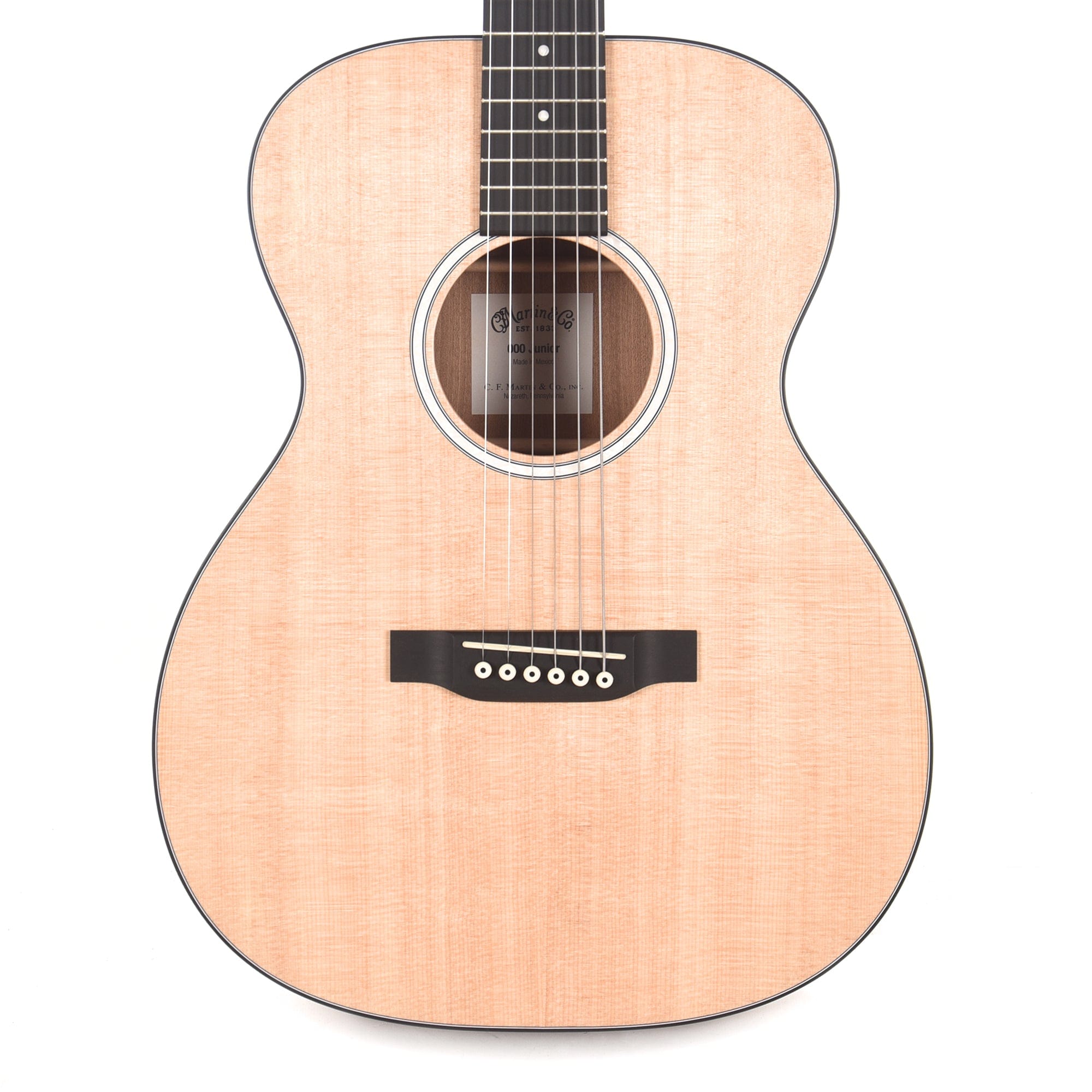 Martin 000 Jr-10L Satin Sitka/Sapele LEFTY Acoustic Guitars / Left-Handed