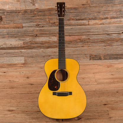 Martin Custom Shop Authentic 000-18 1937 Stage 1 Aging Adirondack Spruce/Genuine Mahogany Natural LEFTY Acoustic Guitars / Left-Handed