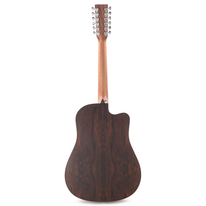 Martin DC-X2E 12-String Spruce/Brazilian Rosewood Pattern HPL Natural LEFTY Acoustic Guitars / Left-Handed