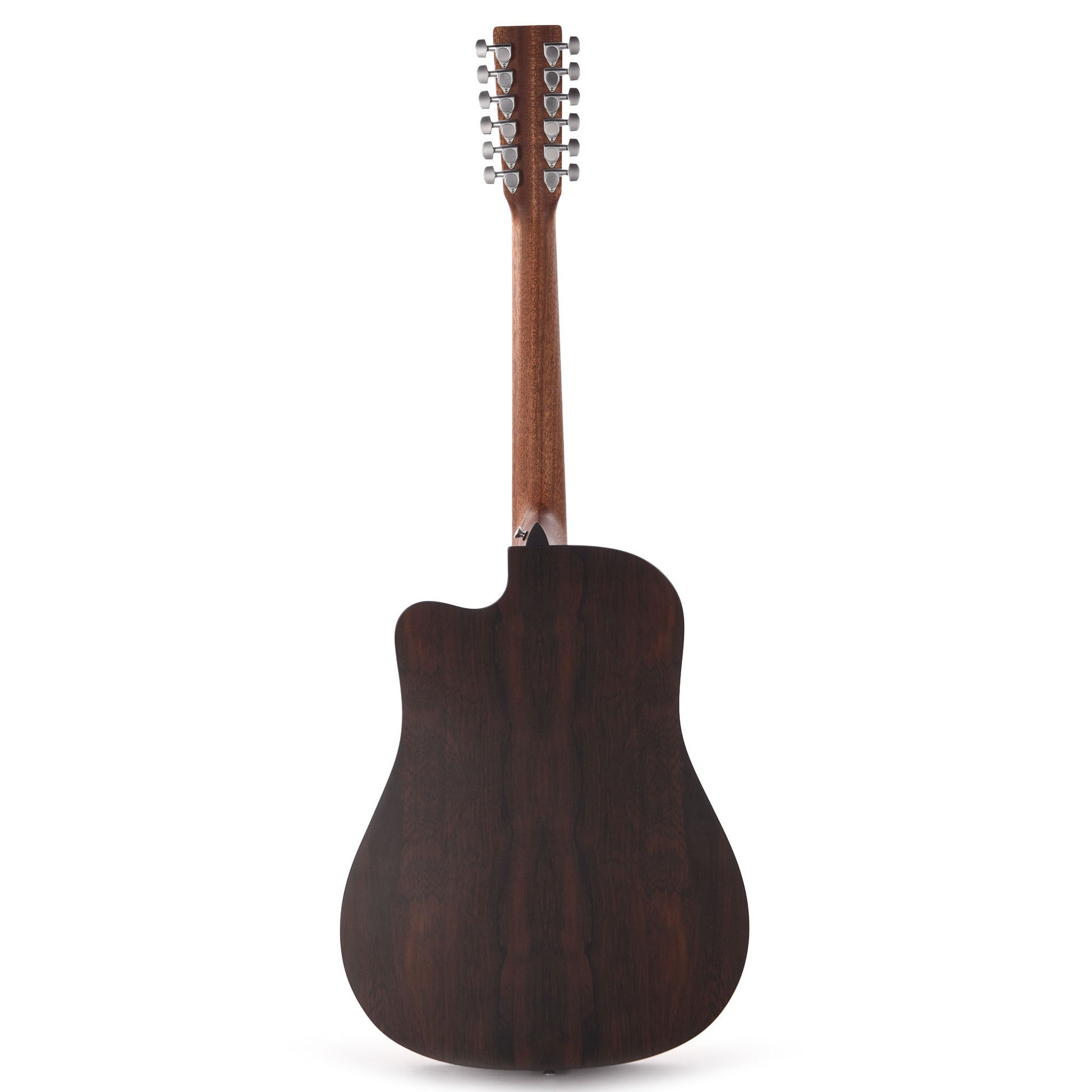 Martin DC-X2E 12-String Spruce/Brazilian Rosewood Pattern HPL Natural Acoustic Guitars / Left-Handed