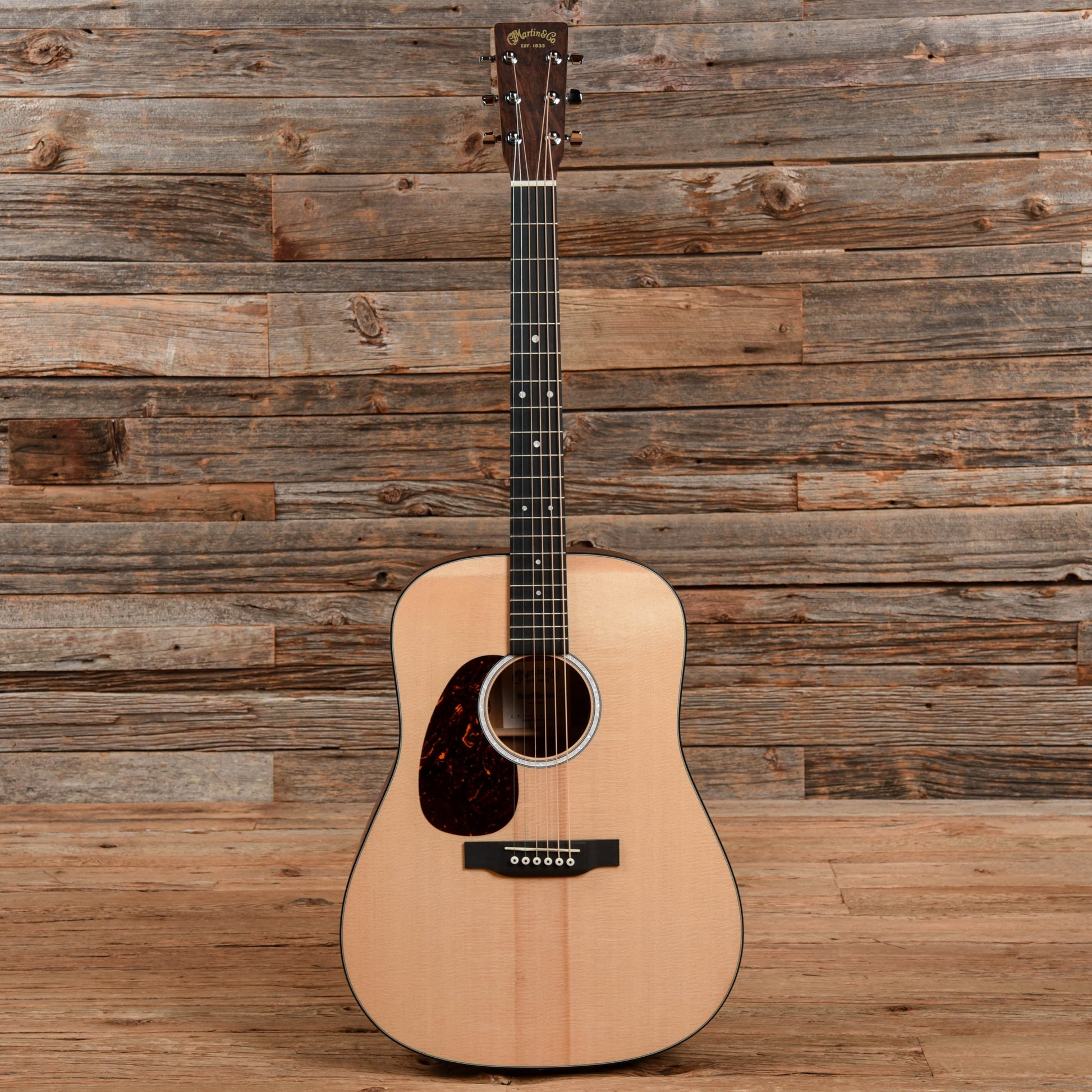 Martin Road Series D-10E Lefty Satin Sitka/Sapele Acoustic Guitars / Left-Handed