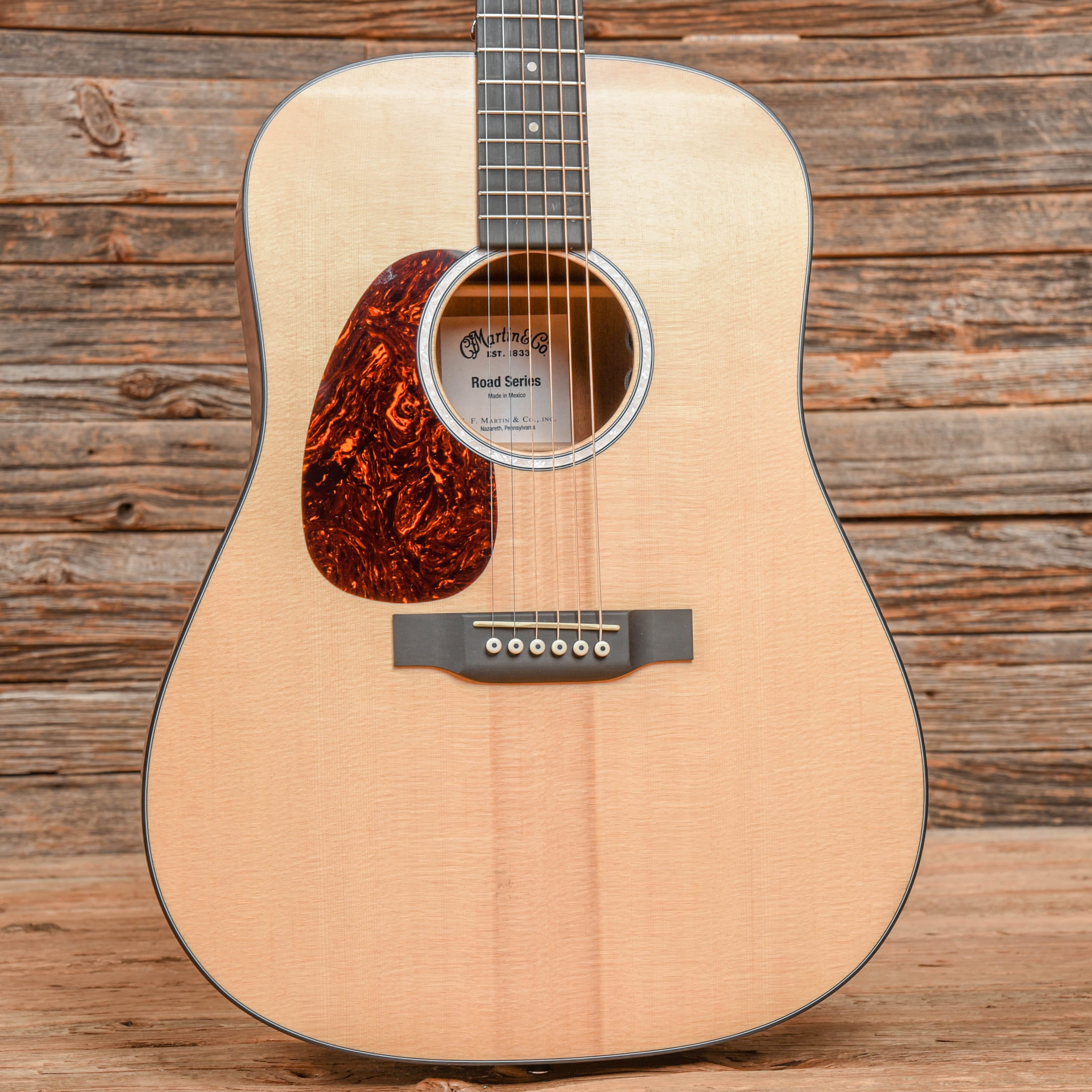 Martin Road Series D-10E Lefty Satin Sitka/Sapele Acoustic Guitars / Left-Handed