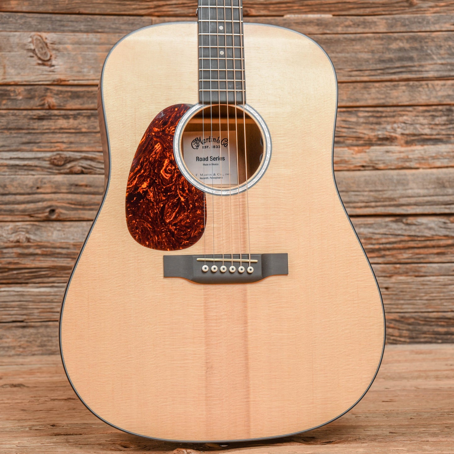 Martin Road Series D-10E Lefty Satin Sitka/Sapele Acoustic Guitars / Left-Handed