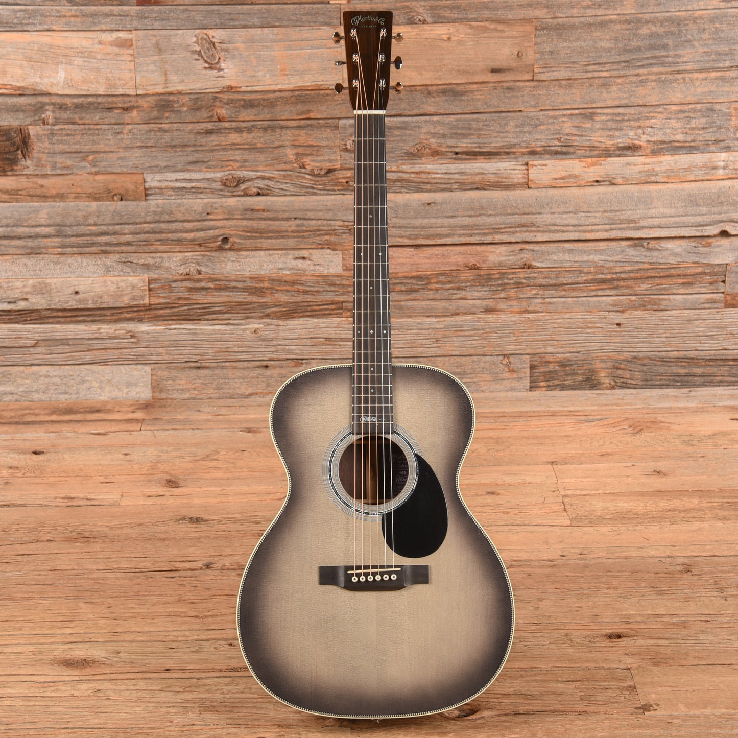 Martin 20th Anniversary OMJM John Mayer Signature Grey Sunburst 2024 Acoustic Guitars