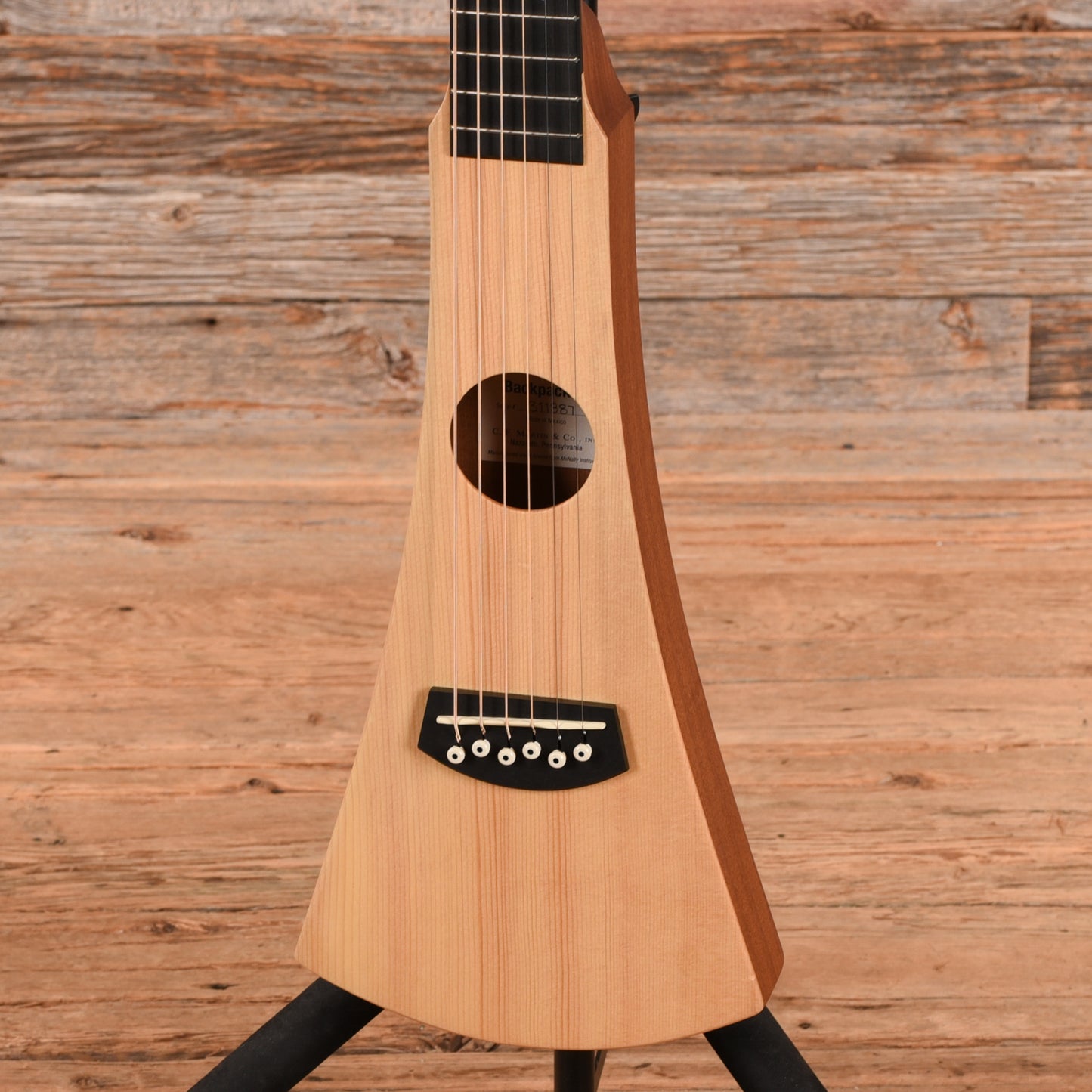 Martin Backpacker Natural 2025 Acoustic Guitars