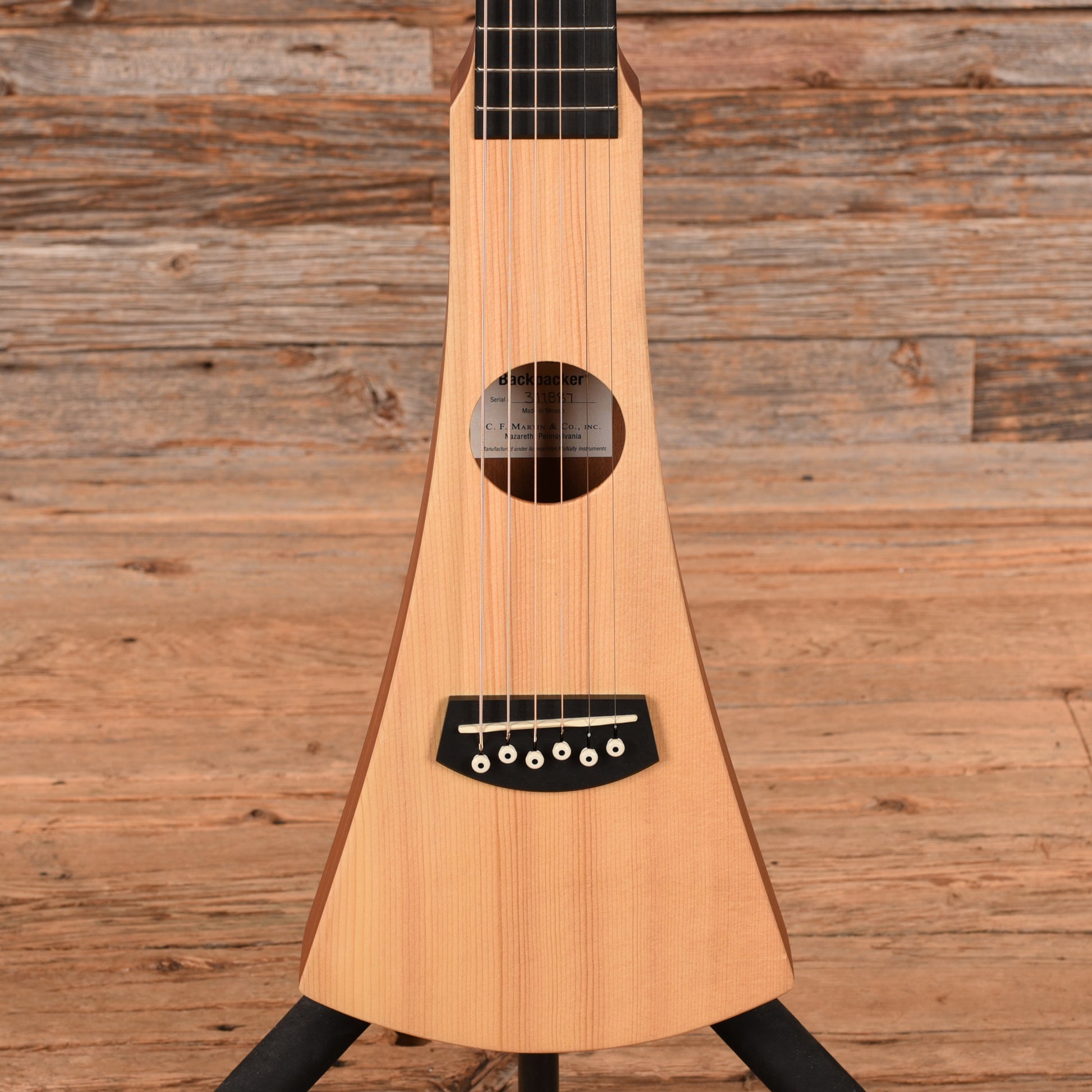 Martin Backpacker Natural 2025 Acoustic Guitars