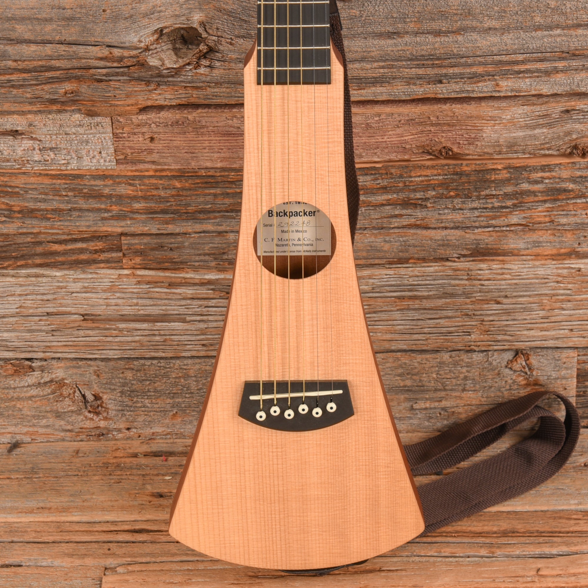 Martin Backpacker Natural Acoustic Guitars