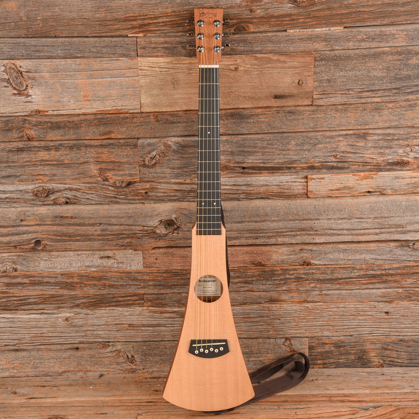 Martin Backpacker Natural Acoustic Guitars