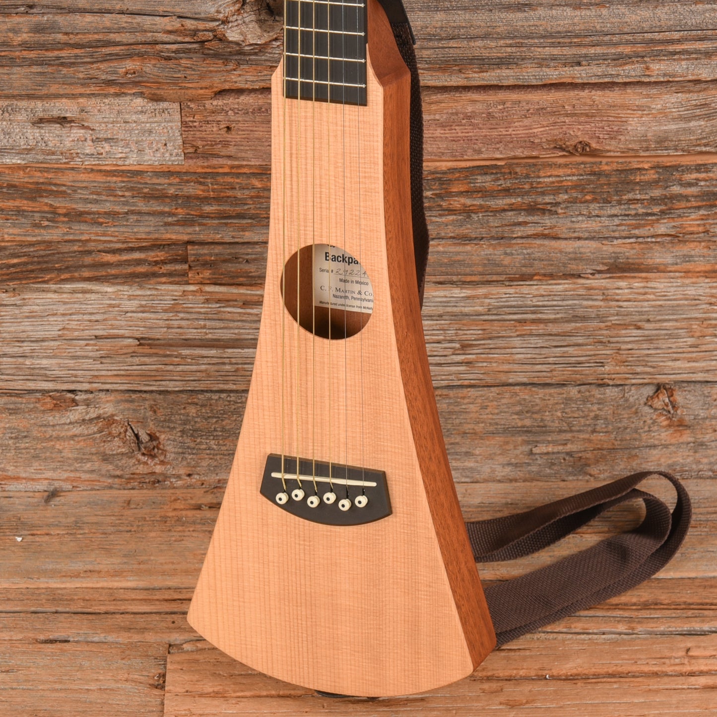 Martin Backpacker Natural Acoustic Guitars