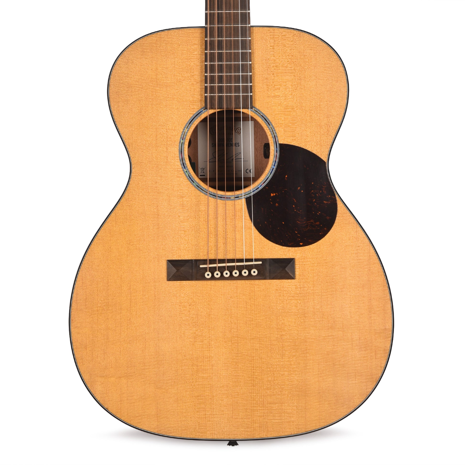Martin Custom Artist 000-10E Shawn Mendes FSC Certified Spruce/FSC Certified Sapele Antique Toner Acoustic Guitars