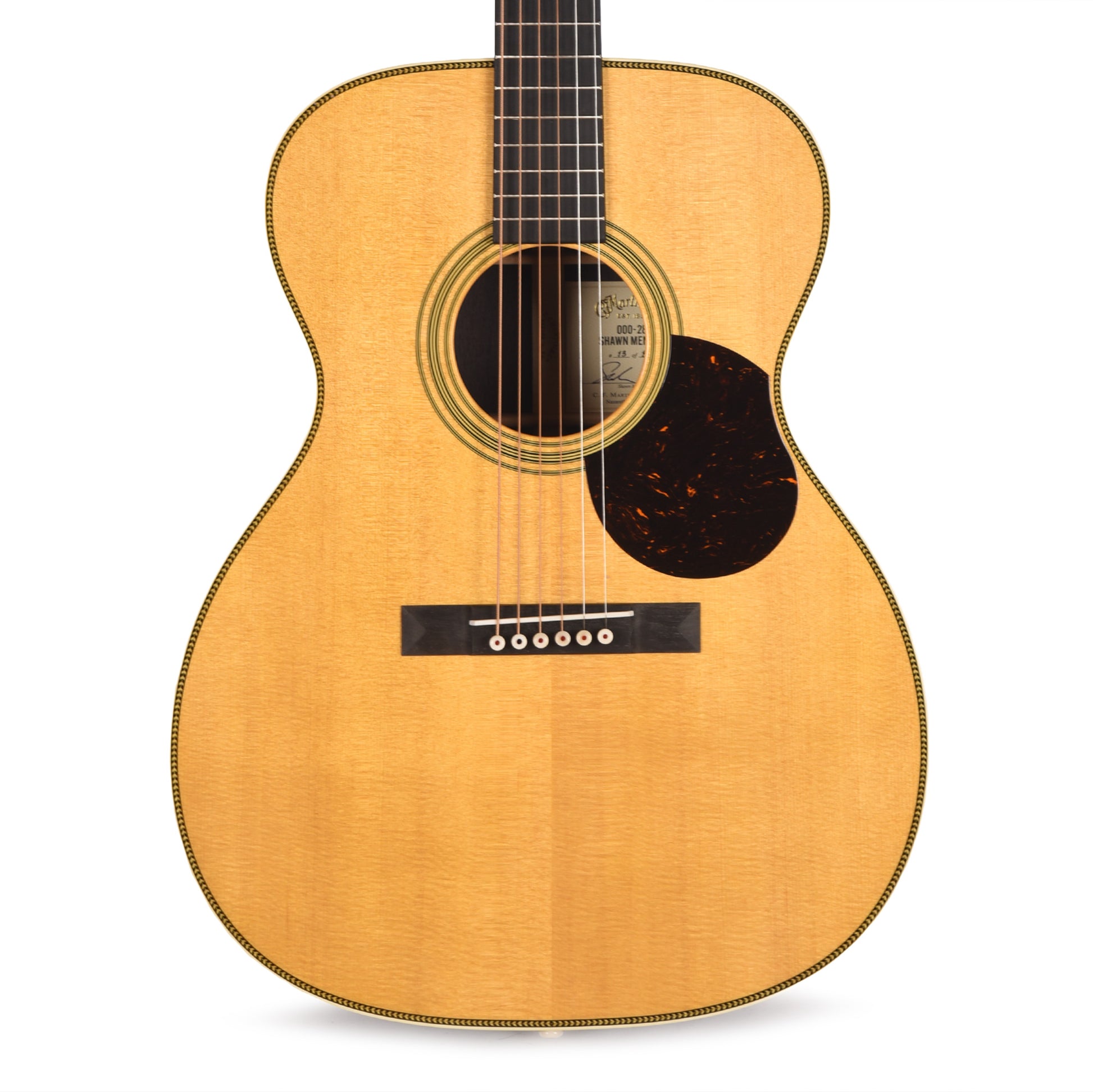 Martin Custom Artist 000-28 Shawn Mendes Spruce/East Indian Rosewood Antique Toner Acoustic Guitars