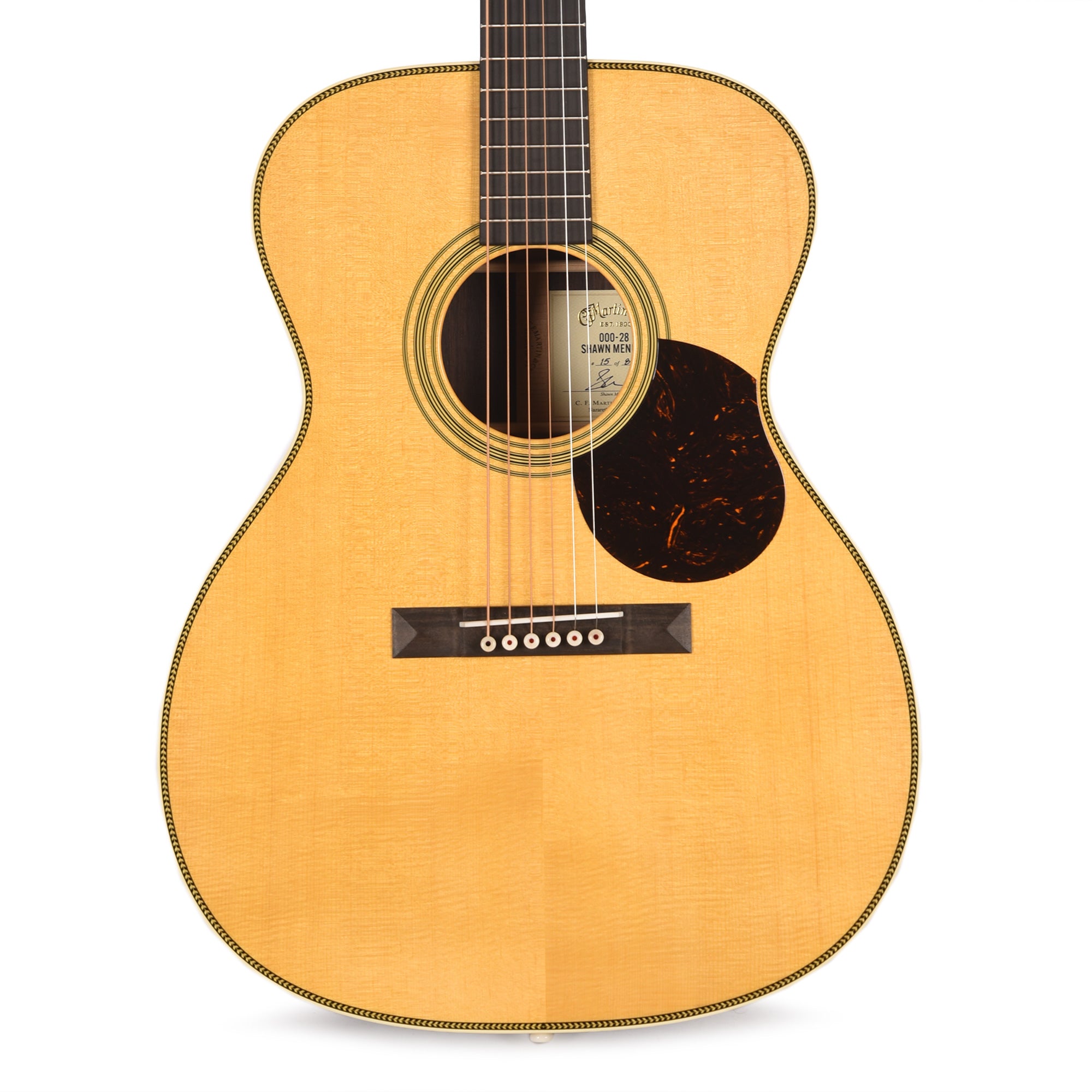 Martin Custom Artist 000-28 Shawn Mendes Spruce/East Indian Rosewood Antique Toner Acoustic Guitars