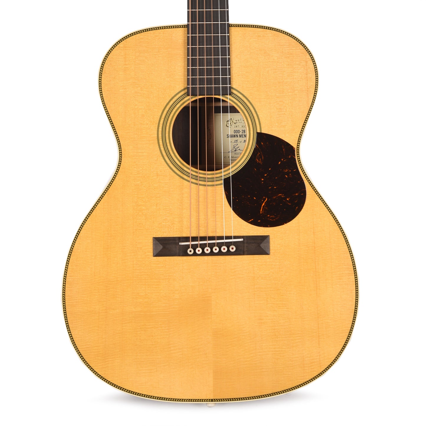Martin Custom Artist 000-28 Shawn Mendes Spruce/East Indian Rosewood Antique Toner Acoustic Guitars