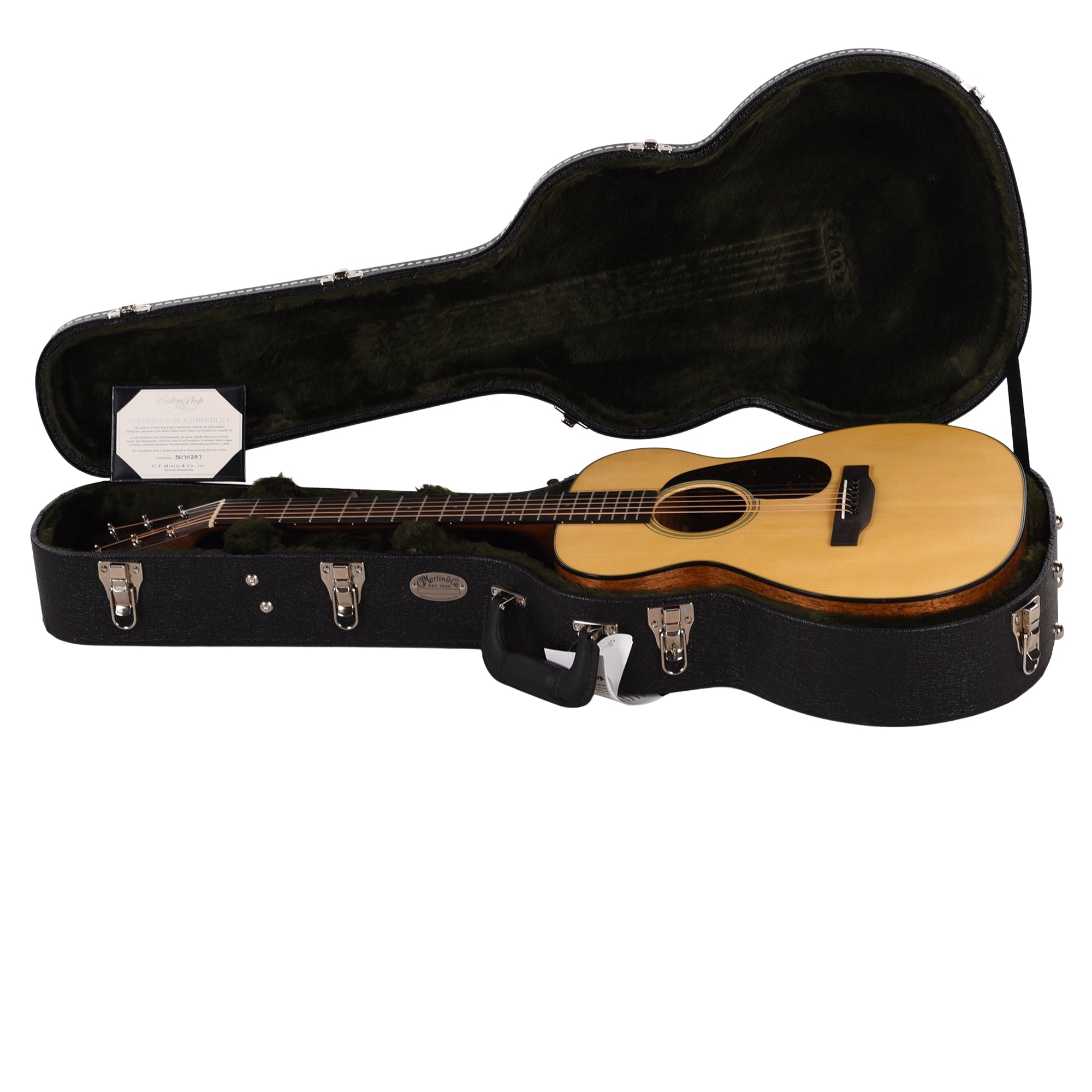 Martin Custom Shop 0-18 Adirondack Spruce/Mahogany Natural Acoustic Guitars