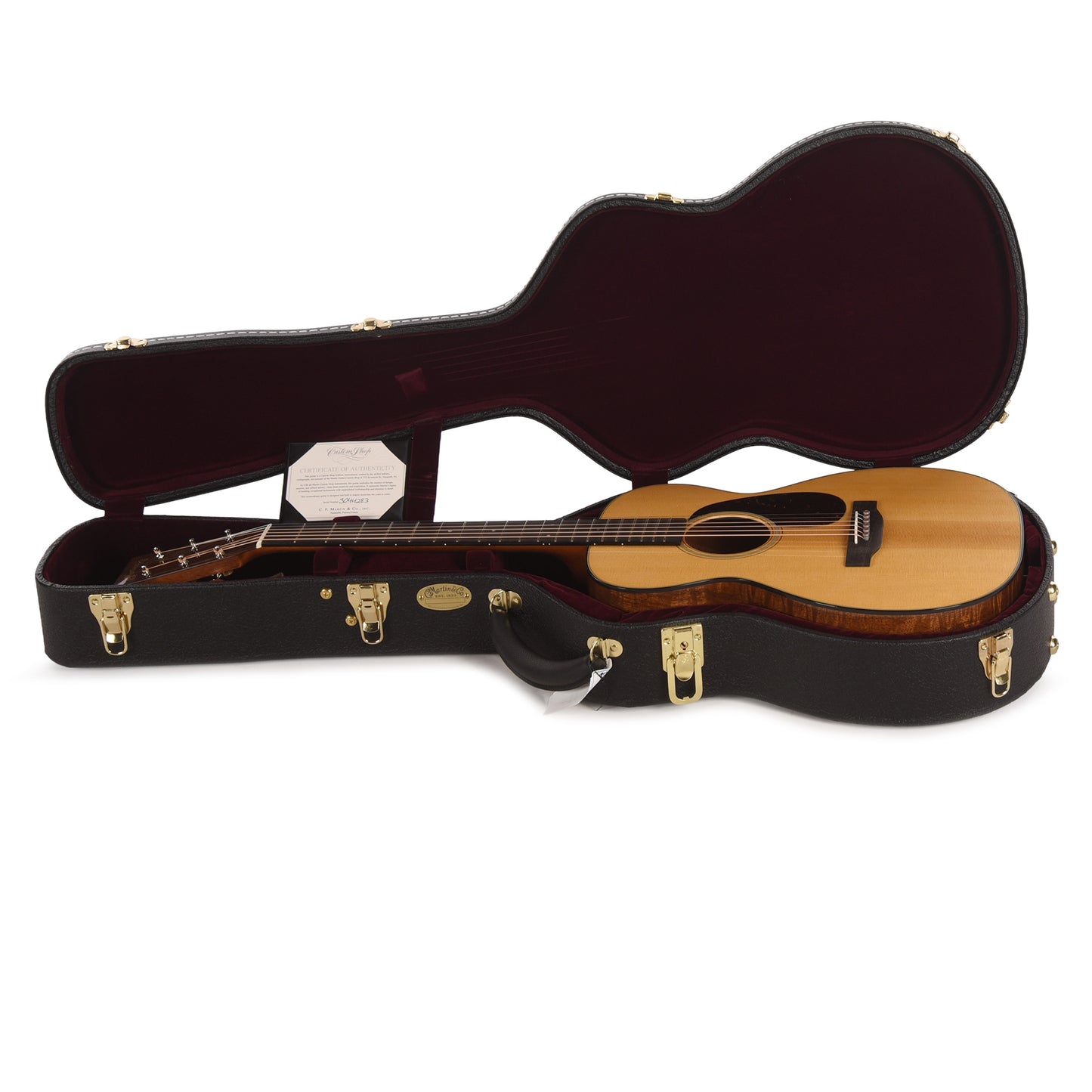 Martin Custom Shop 0-18 Style Concert Adirondack Spruce VTS/Flamed Mahogany Natural Vintage Gloss Acoustic Guitars