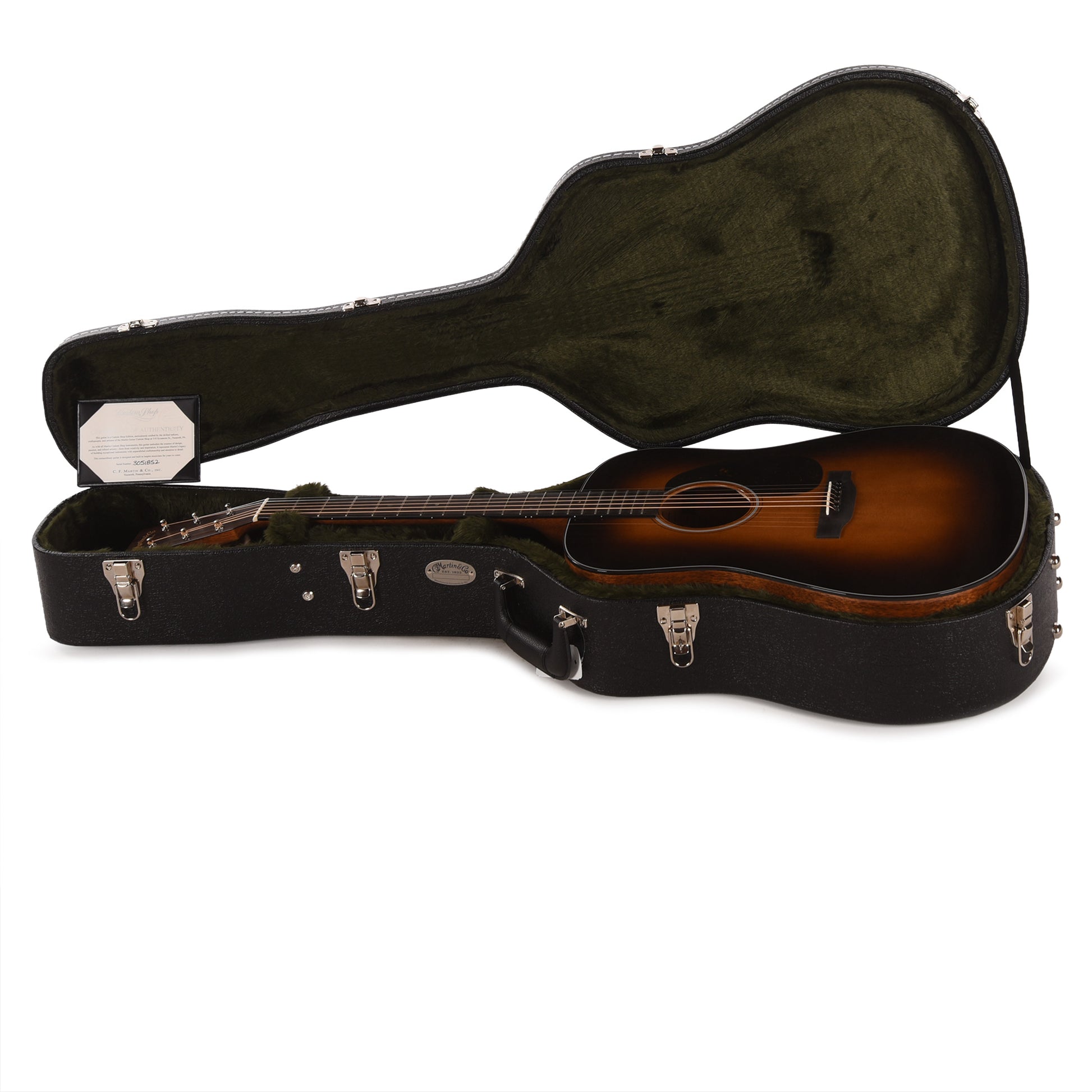Martin Custom Shop 18-Style Dreadnought VTS Sitka Spruce/Mahogany 1935 Sunburst Acoustic Guitars