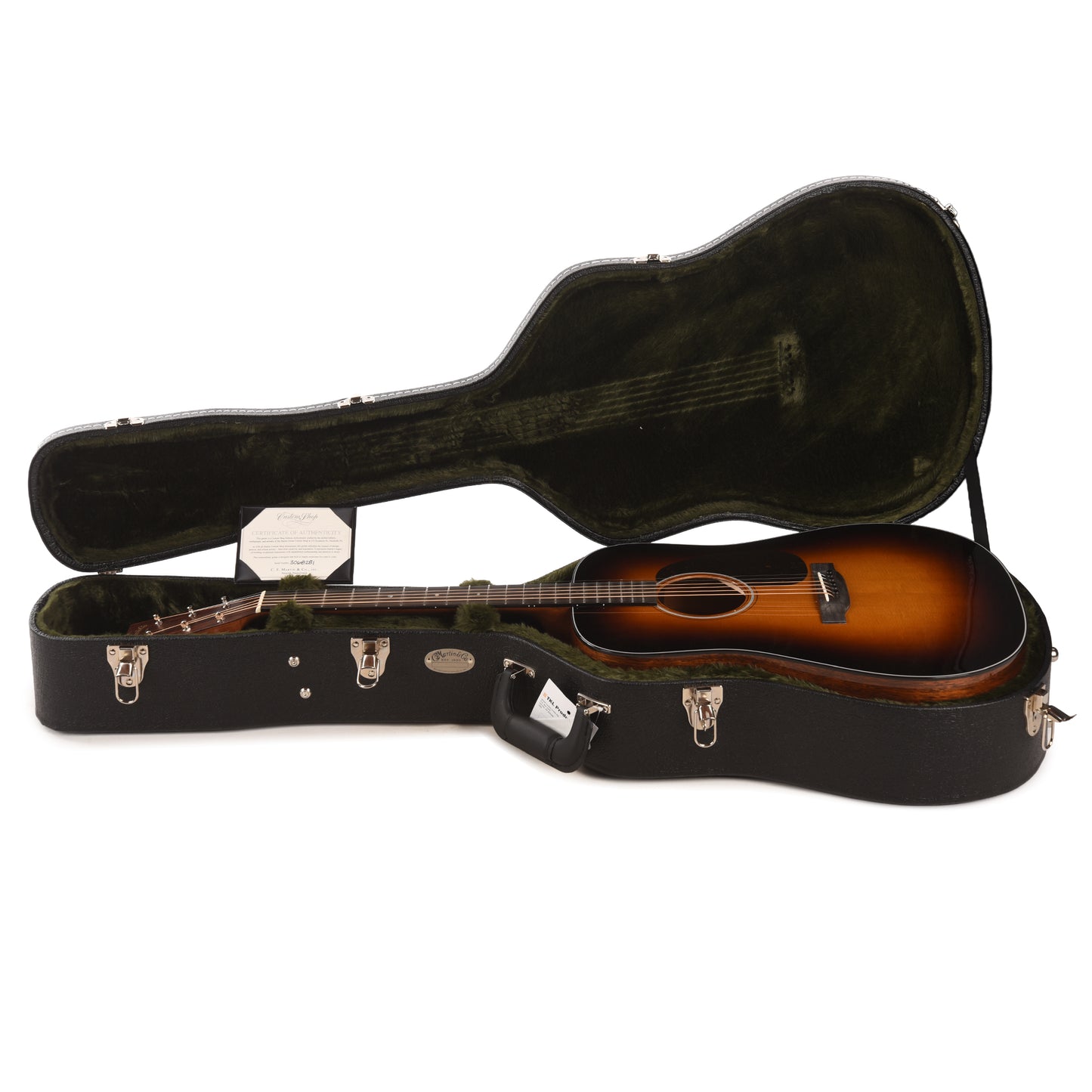 Martin Custom Shop 18-Style Dreadnought VTS Sitka Spruce/Mahogany 1935 Sunburst Acoustic Guitars