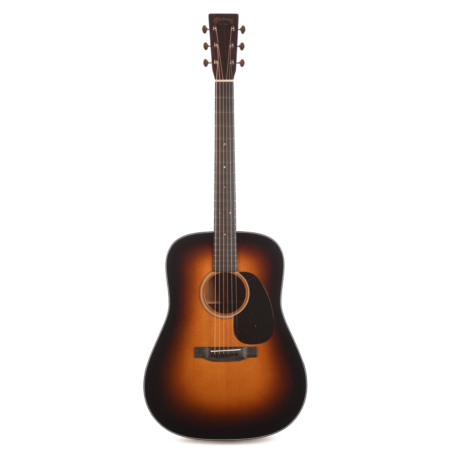 Martin Custom Shop 18-Style Dreadnought VTS Sitka Spruce/Mahogany 1935 Sunburst Acoustic Guitars