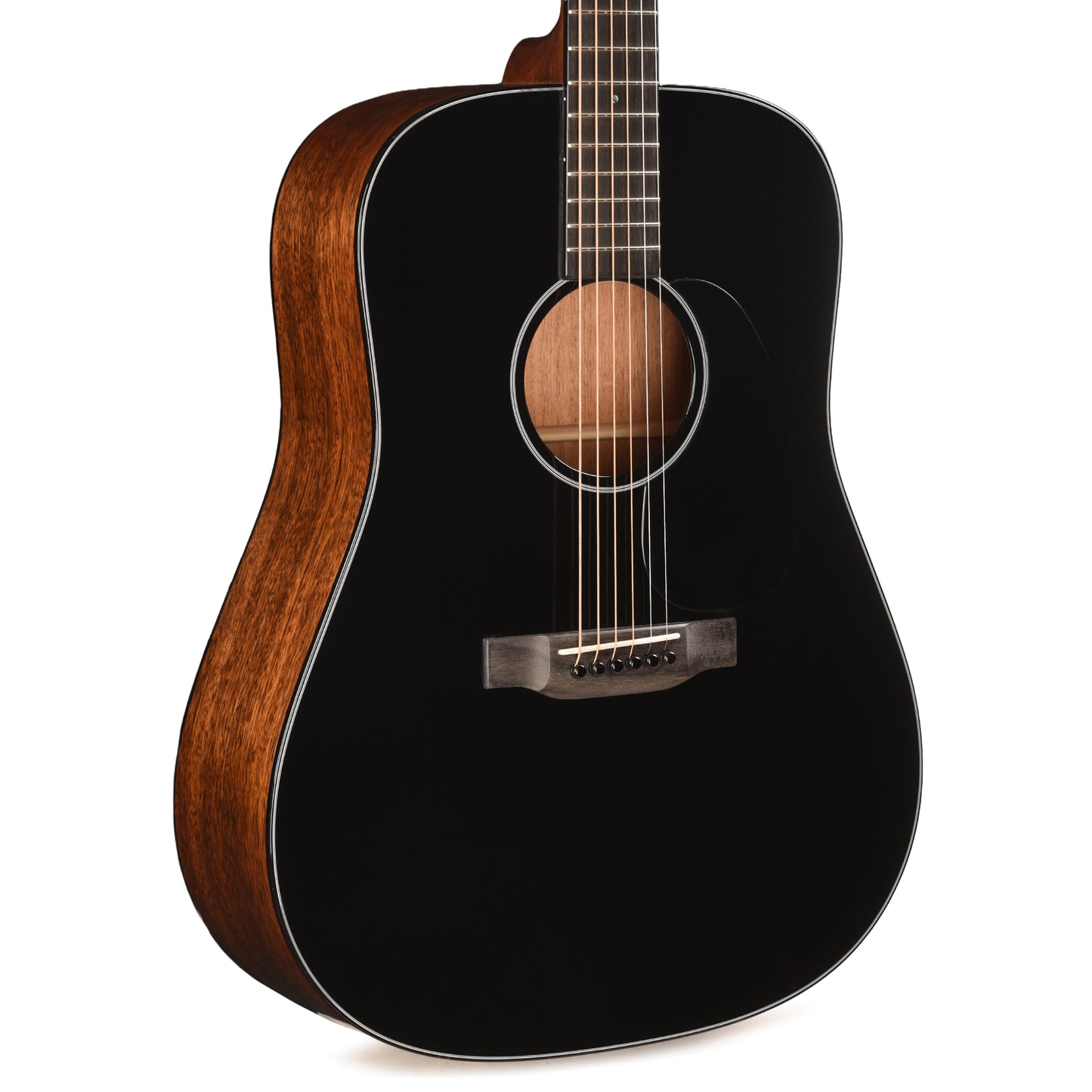 Martin Custom Shop 18-Style Dreadnought VTS Sitka Spruce/Mahogany Black Top Acoustic Guitars