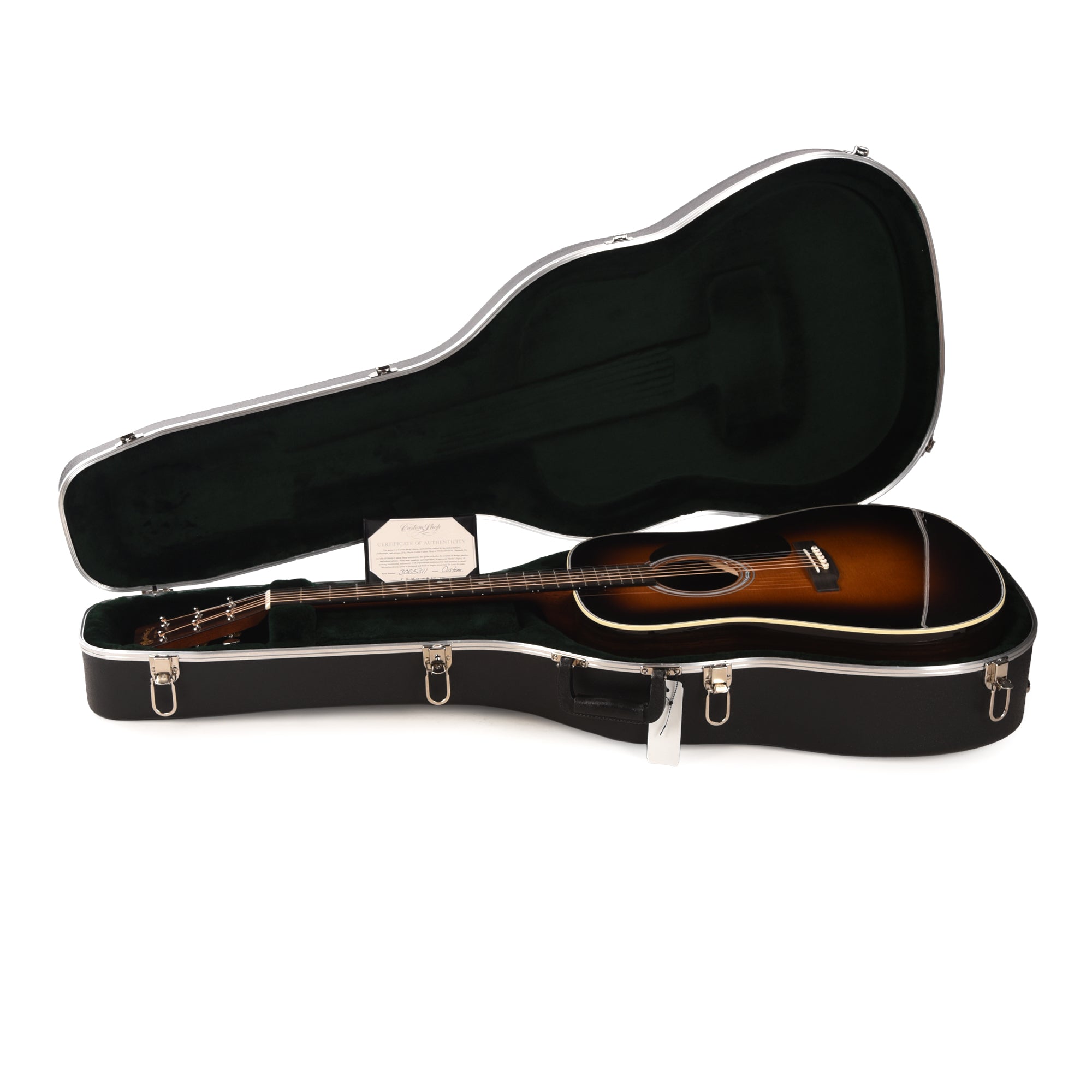 Martin Custom Shop 28-Style Dreadnought VTS Sitka Spruce/East Indian Rosewood 1935 Sunburst Acoustic Guitars
