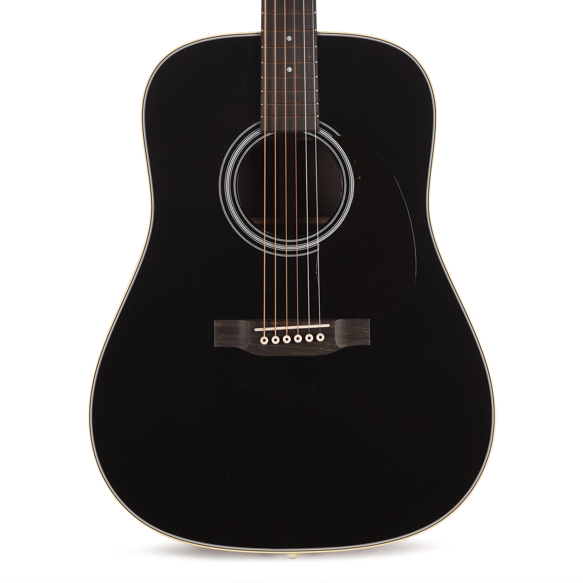 Martin Custom Shop 28-Style Dreadnought VTS Sitka Spruce/East Indian Rosewood Black Top Acoustic Guitars