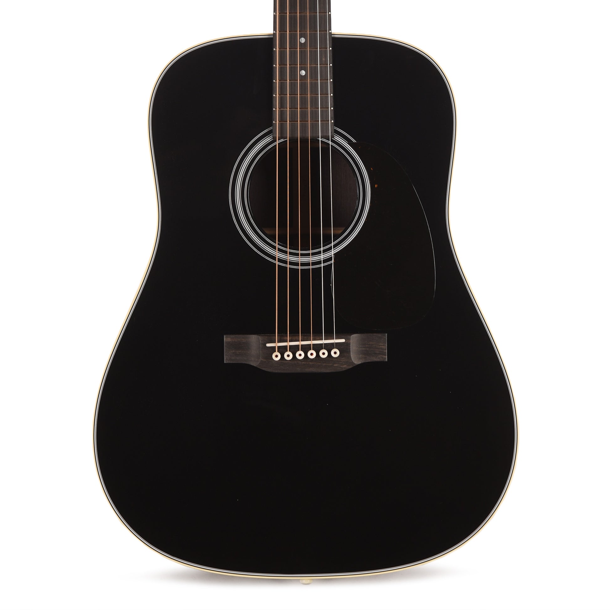 Martin Custom Shop 28-Style Dreadnought VTS Sitka Spruce/East Indian Rosewood Black Top Acoustic Guitars