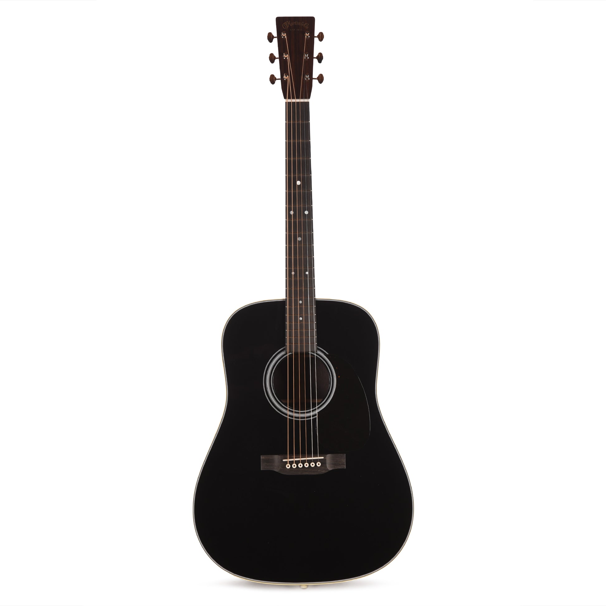 Martin Custom Shop 28-Style Dreadnought VTS Sitka Spruce/East Indian Rosewood Black Top Acoustic Guitars