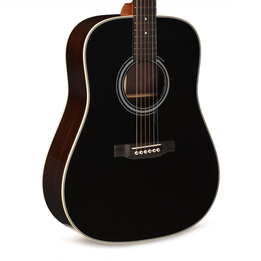 Martin Custom Shop 28-Style Dreadnought VTS Sitka Spruce/East Indian Rosewood Black Top Acoustic Guitars