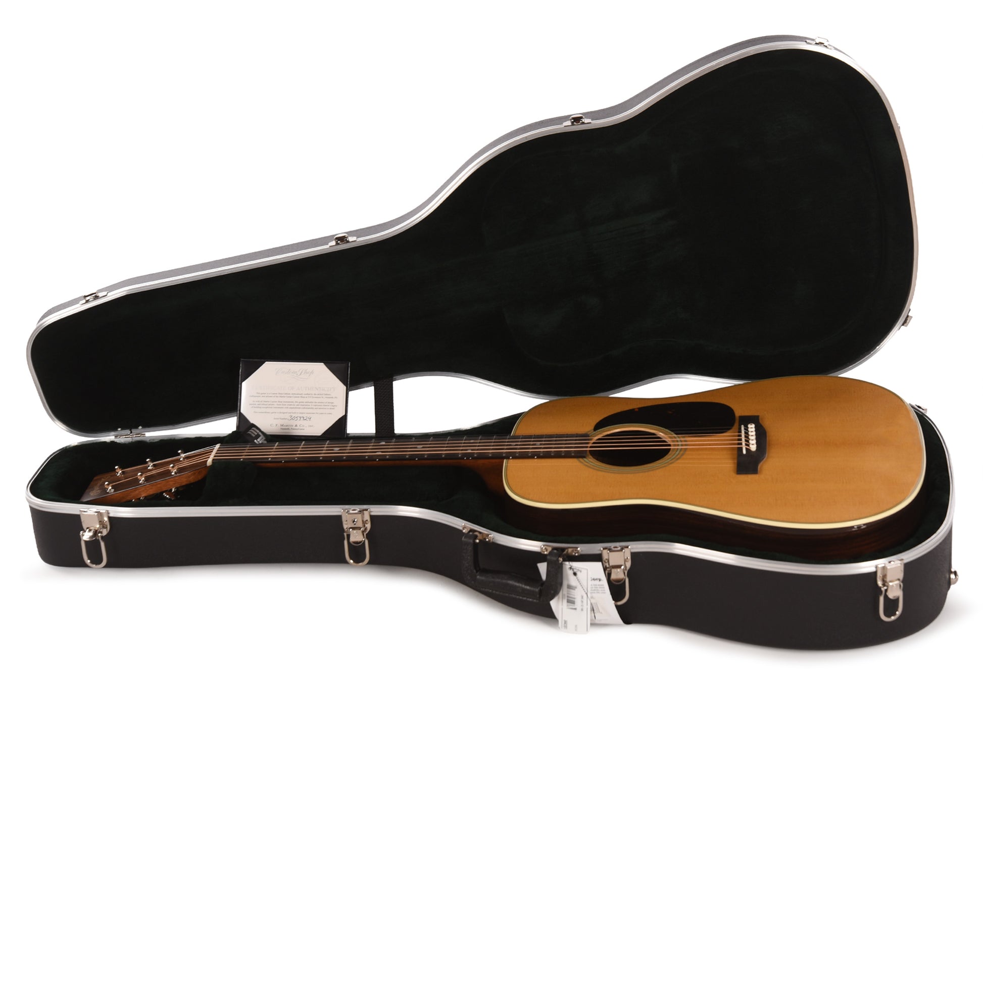 Martin Custom Shop 28-Style Dreadnought VTS Sitka Spruce/East Indian Rosewood Natural Aging Toner Acoustic Guitars