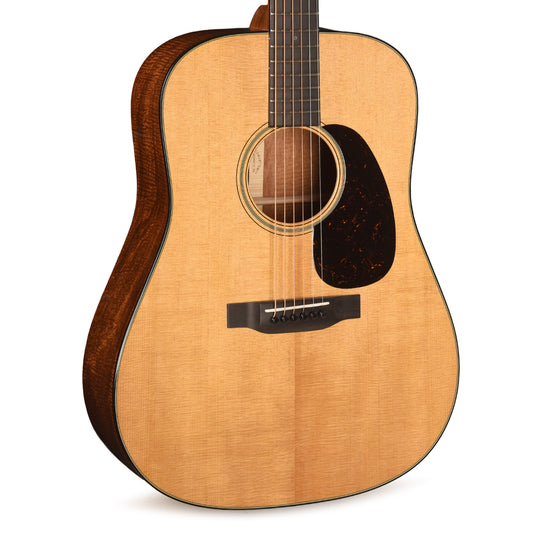 Martin Custom Shop D-18 Style Dreadnought Sitka Spruce VTS/Flamed Mahogany Natural Acoustic Guitars