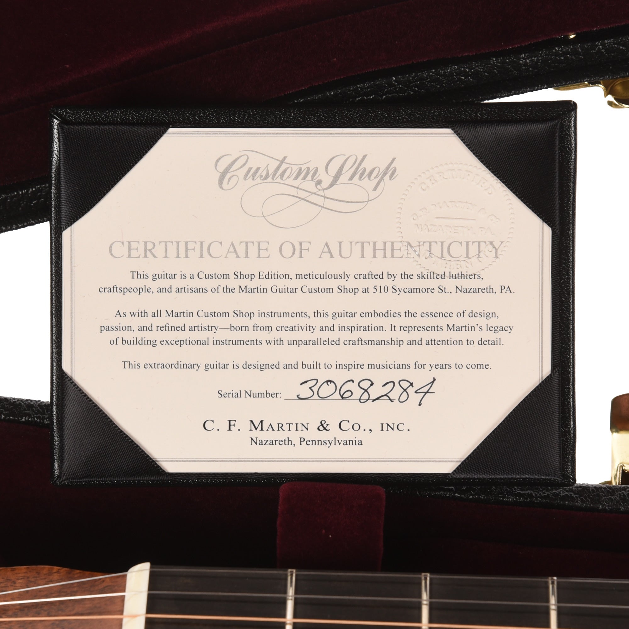 Martin Custom Shop D-18 Style Dreadnought Sitka Spruce VTS/Flamed Mahogany Natural Acoustic Guitars