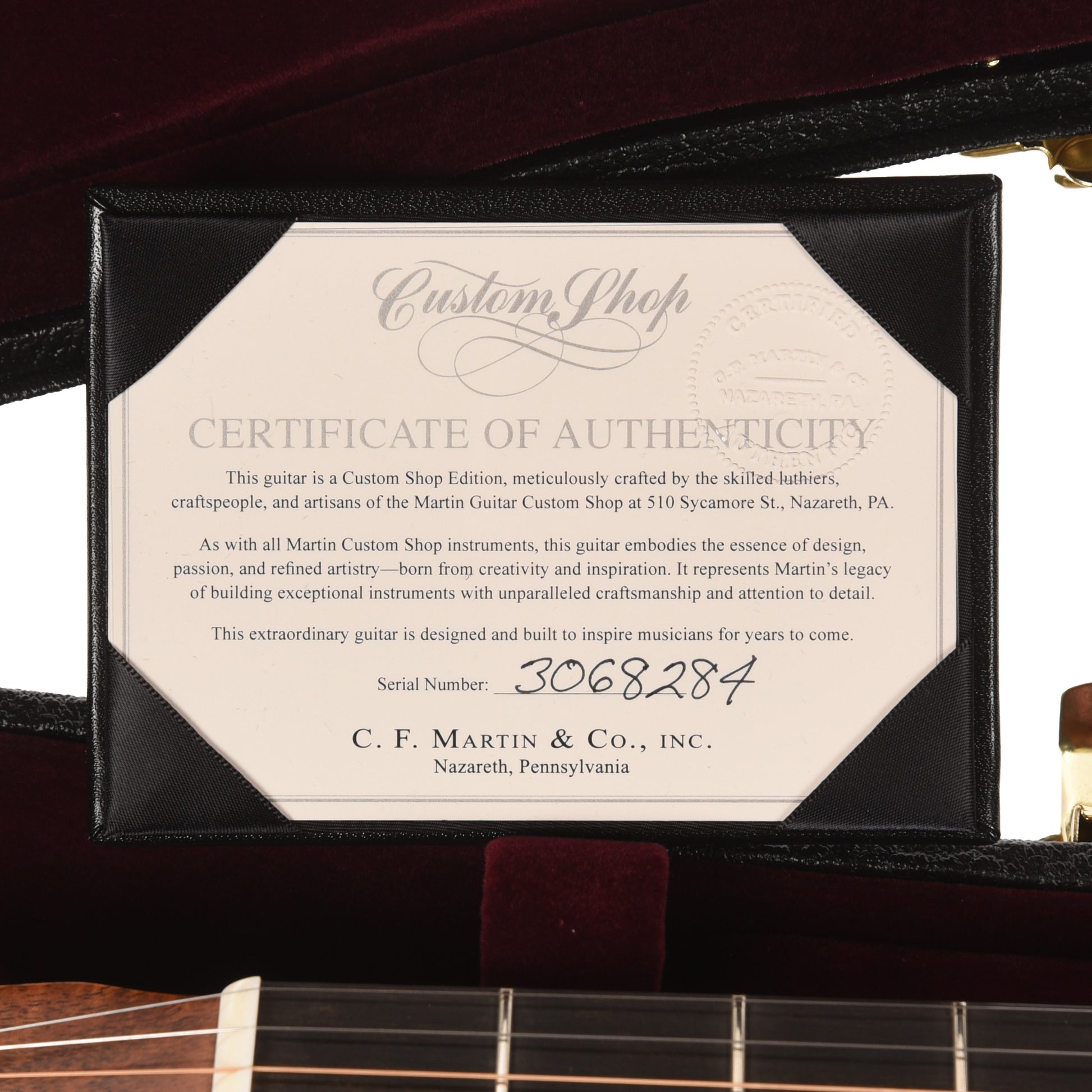 Martin Custom Shop D-18 Style Dreadnought Sitka Spruce VTS/Flamed Mahogany Natural Acoustic Guitars