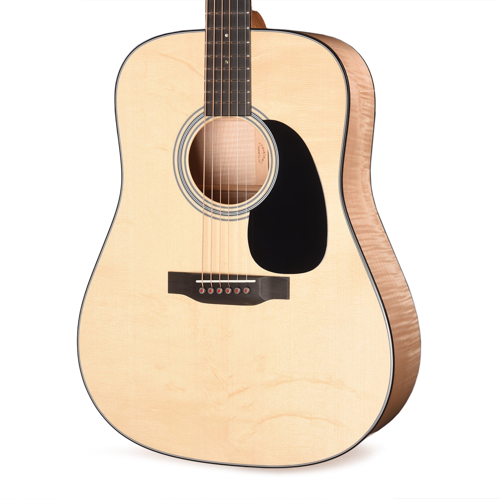 Martin Custom Shop D-28 Style Dreadnought Italian Alpine Spruce/Pacific Big Leaf Flamed Maple Natural Acoustic Guitars