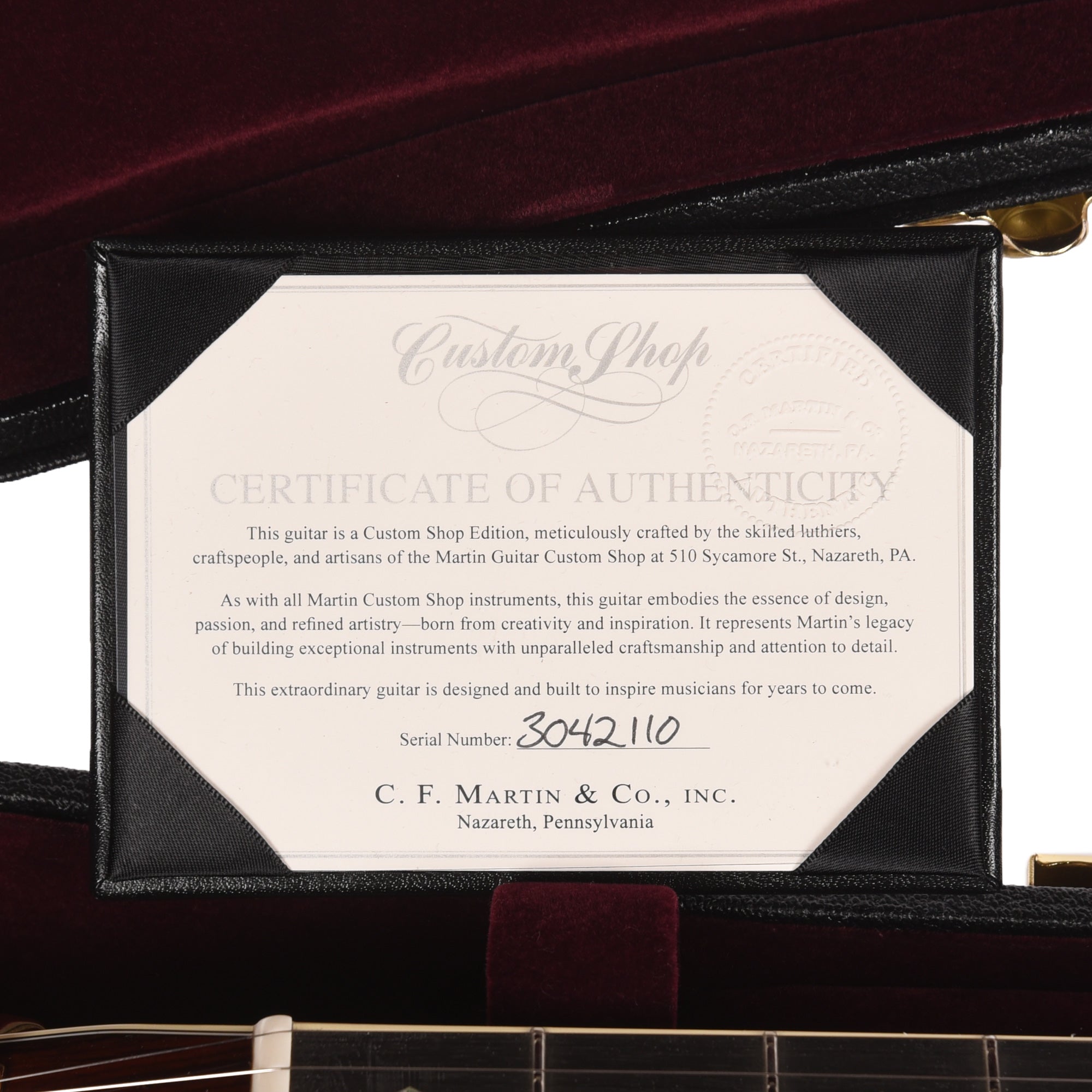 Martin Custom Shop D-45 Style Dreadnought Adirondack Spruce VTS/Cocobolo Ambertone 1933 Acoustic Guitars