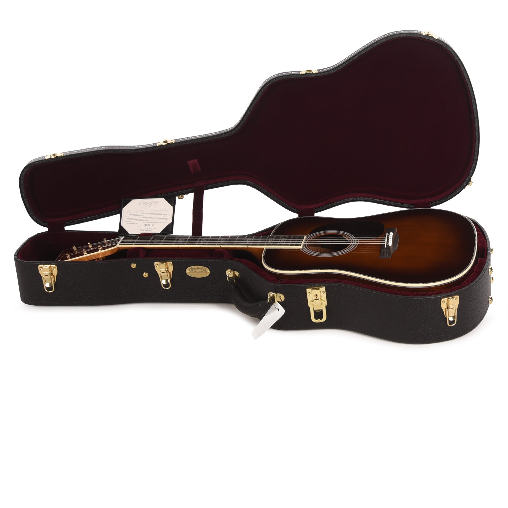 Martin Custom Shop D-45 Style Dreadnought Adirondack Spruce VTS/Cocobolo Ambertone 1933 Acoustic Guitars