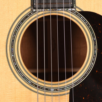 Martin Custom Shop D-45 Style Dreadnought Adirondack Spruce VTS/Flamed Mahogany Natural Acoustic Guitars