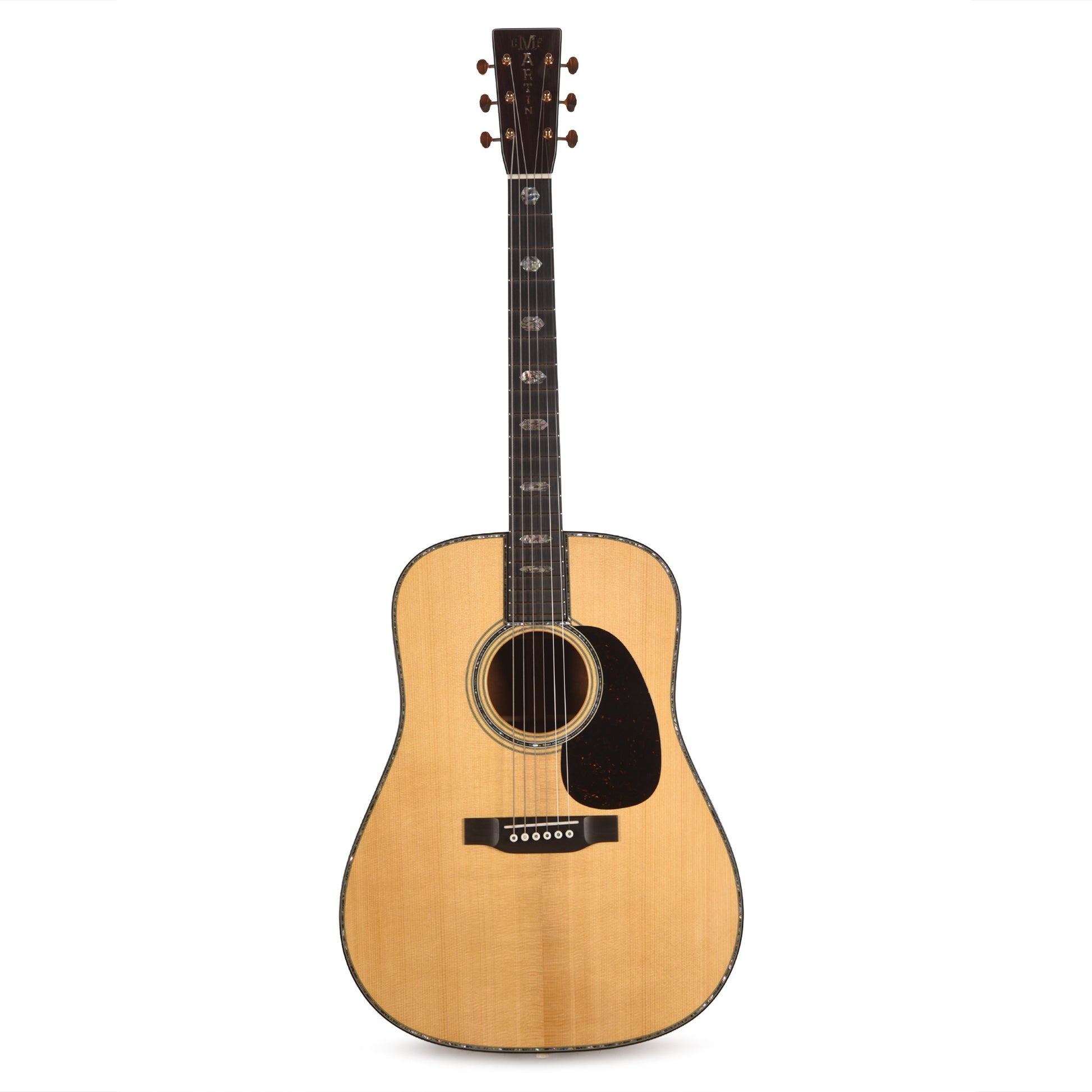 Martin Custom Shop D-45 Style Dreadnought Adirondack Spruce VTS/Flamed Mahogany Natural Acoustic Guitars