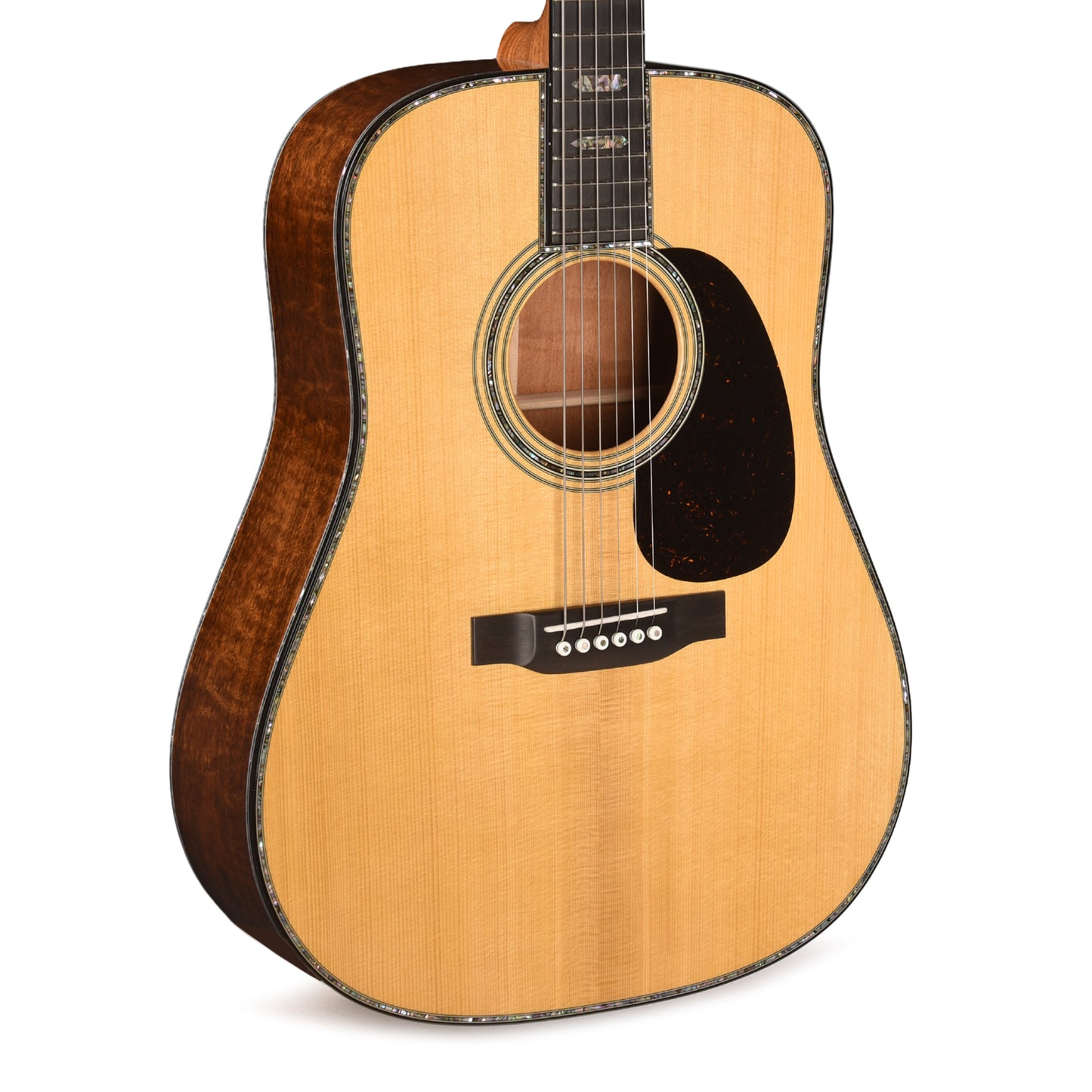 Martin Custom Shop D-45 Style Dreadnought Adirondack Spruce VTS/Flamed Mahogany Natural Acoustic Guitars