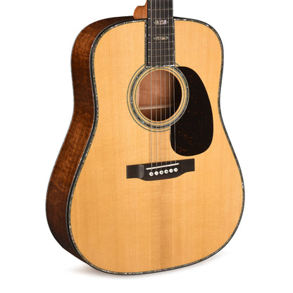 Martin Custom Shop D-45 Style Dreadnought Adirondack Spruce VTS/Flamed Mahogany Natural Acoustic Guitars