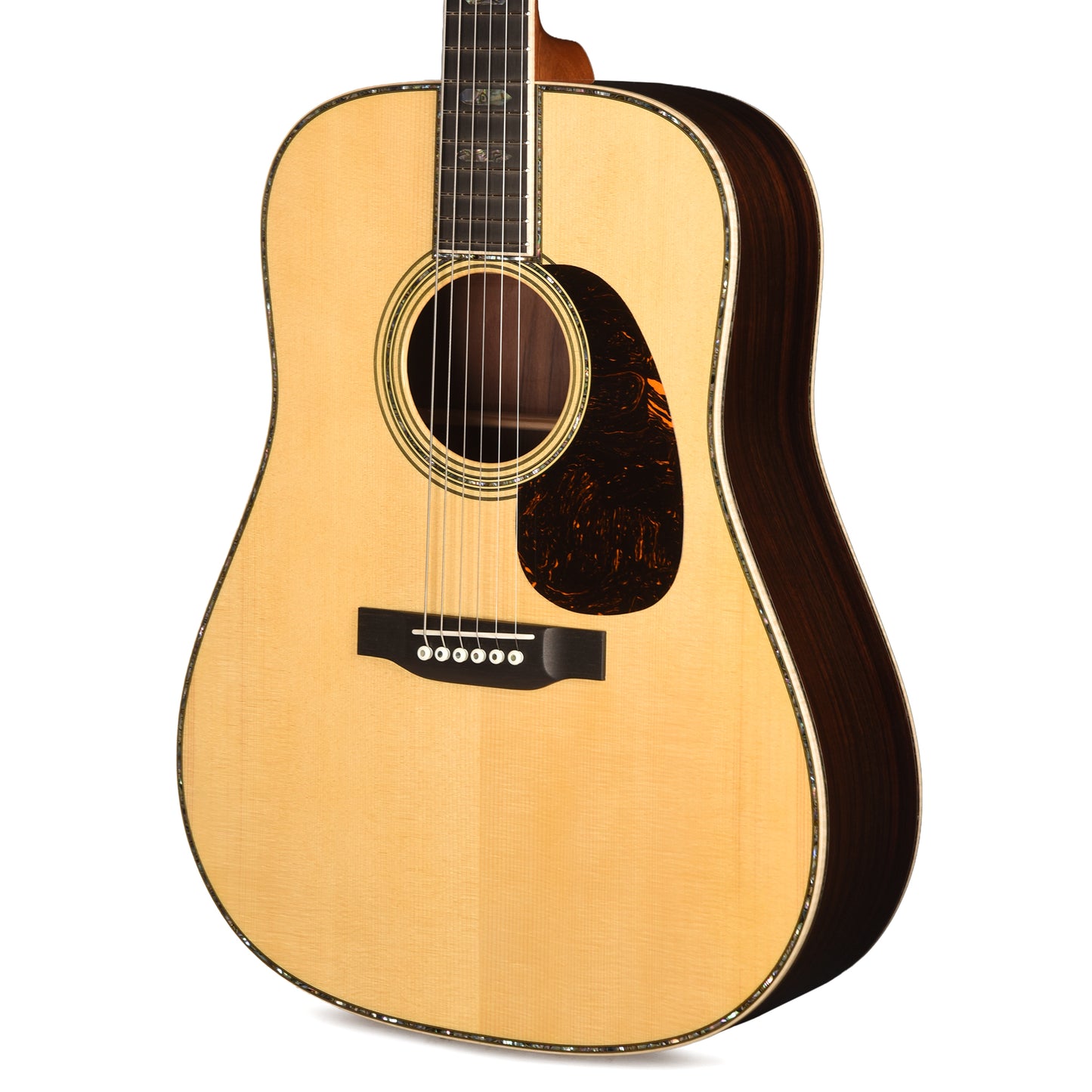Martin Custom Shop D-45 Style Dreadnought High Altitude Swiss Spruce/Wild Grain East Indian Rosewood Natural Acoustic Guitars