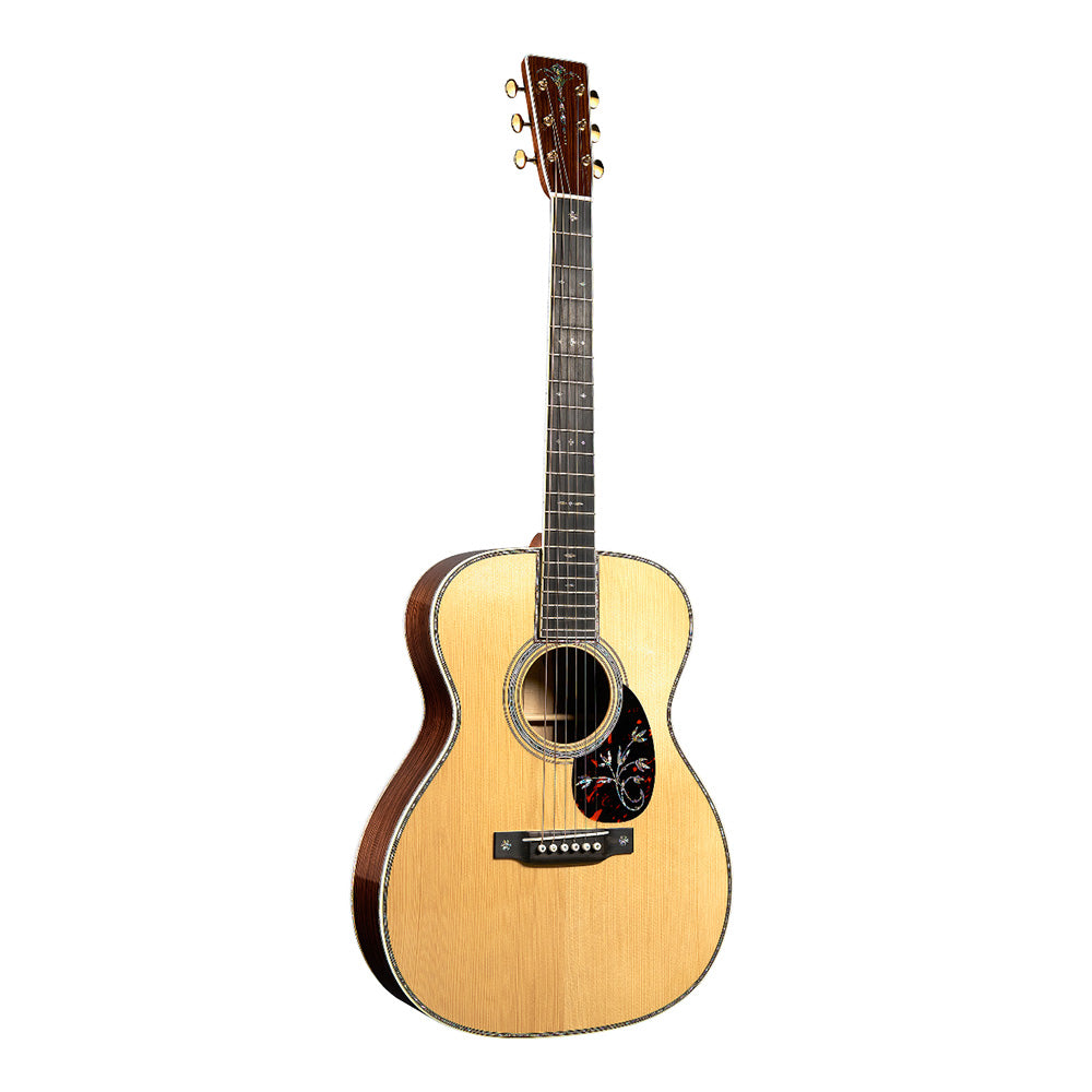 Martin Custom Shop Expert 1930 OM-45 Deluxe Adirondack Spruce/Guatemalan Rosewood Thin Finish Gloss Acoustic Guitars