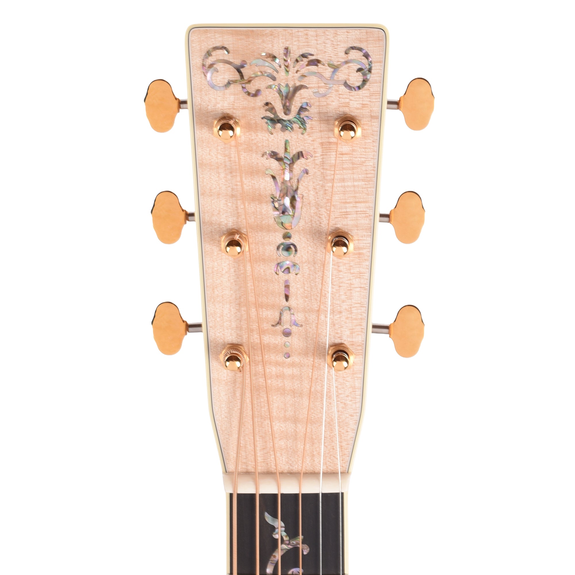 Martin Custom Shop GP-41 Style Grand Performance Italian ALes Pauline Spruce/Pacific Big Leaf Flamed Maple Natural Acoustic Guitars