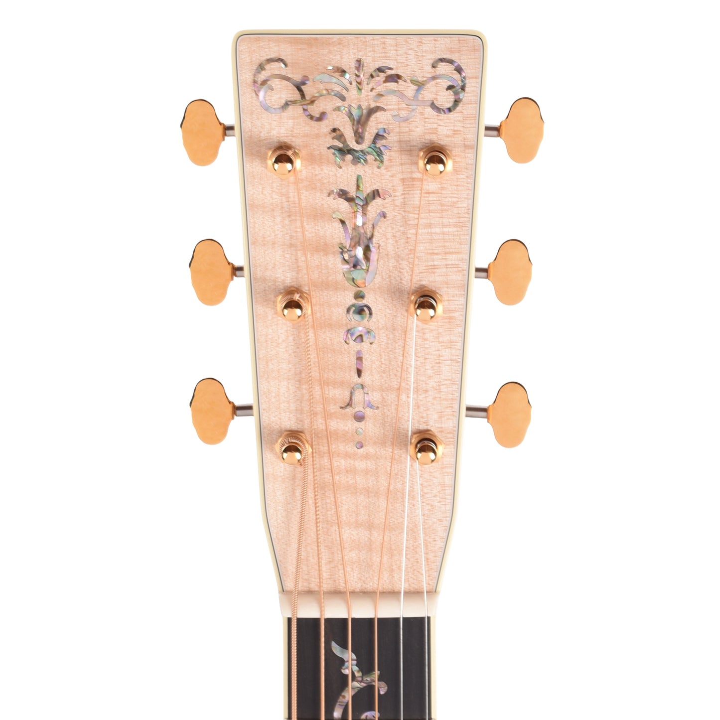 Martin Custom Shop GP-41 Style Grand Performance Italian ALes Pauline Spruce/Pacific Big Leaf Flamed Maple Natural Acoustic Guitars