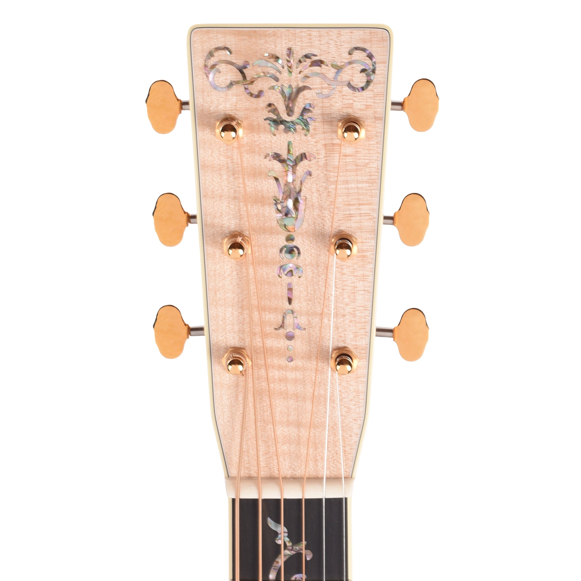 Martin Custom Shop GP-41 Style Grand Performance Italian ALes Pauline Spruce/Pacific Big Leaf Flamed Maple Natural Acoustic Guitars