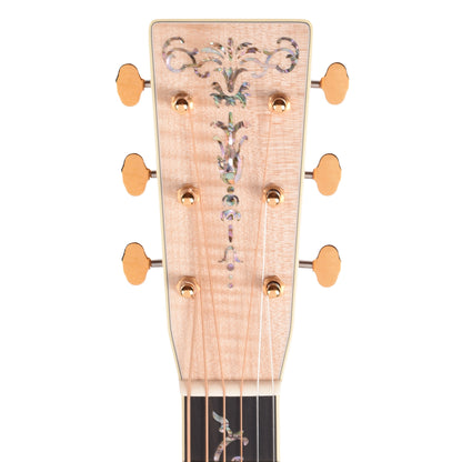 Martin Custom Shop GP-41 Style Grand Performance Italian ALes Pauline Spruce/Pacific Big Leaf Flamed Maple Natural Acoustic Guitars