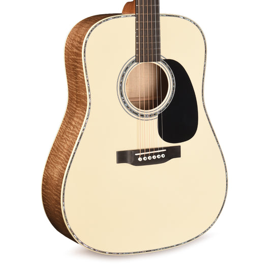 Martin Custom Shop HD-28 Style Dreadnought Adirondack Spruce VTS/Flamed Myrtlewood Antique White Top Acoustic Guitars