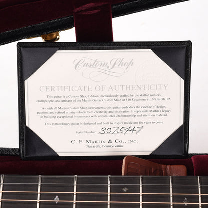 Martin Custom Shop M-18 Style Concert Bearclaw Sitka Spruce/Flamed Mahogany Acoustic Guitars