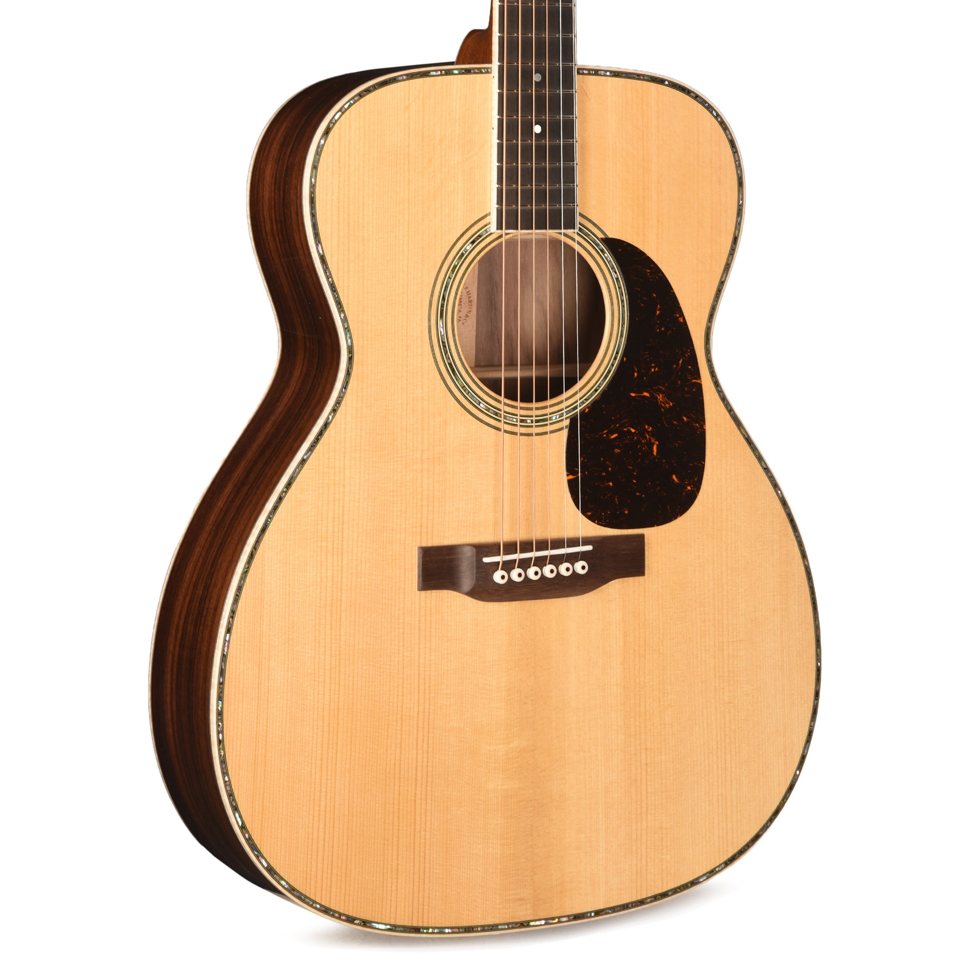 Martin Custom Shop M-36 Style Concert Adirondack Spruce VTS/Wild Grain East Indian Rosewood Natural, Aging Toner Acoustic Guitars